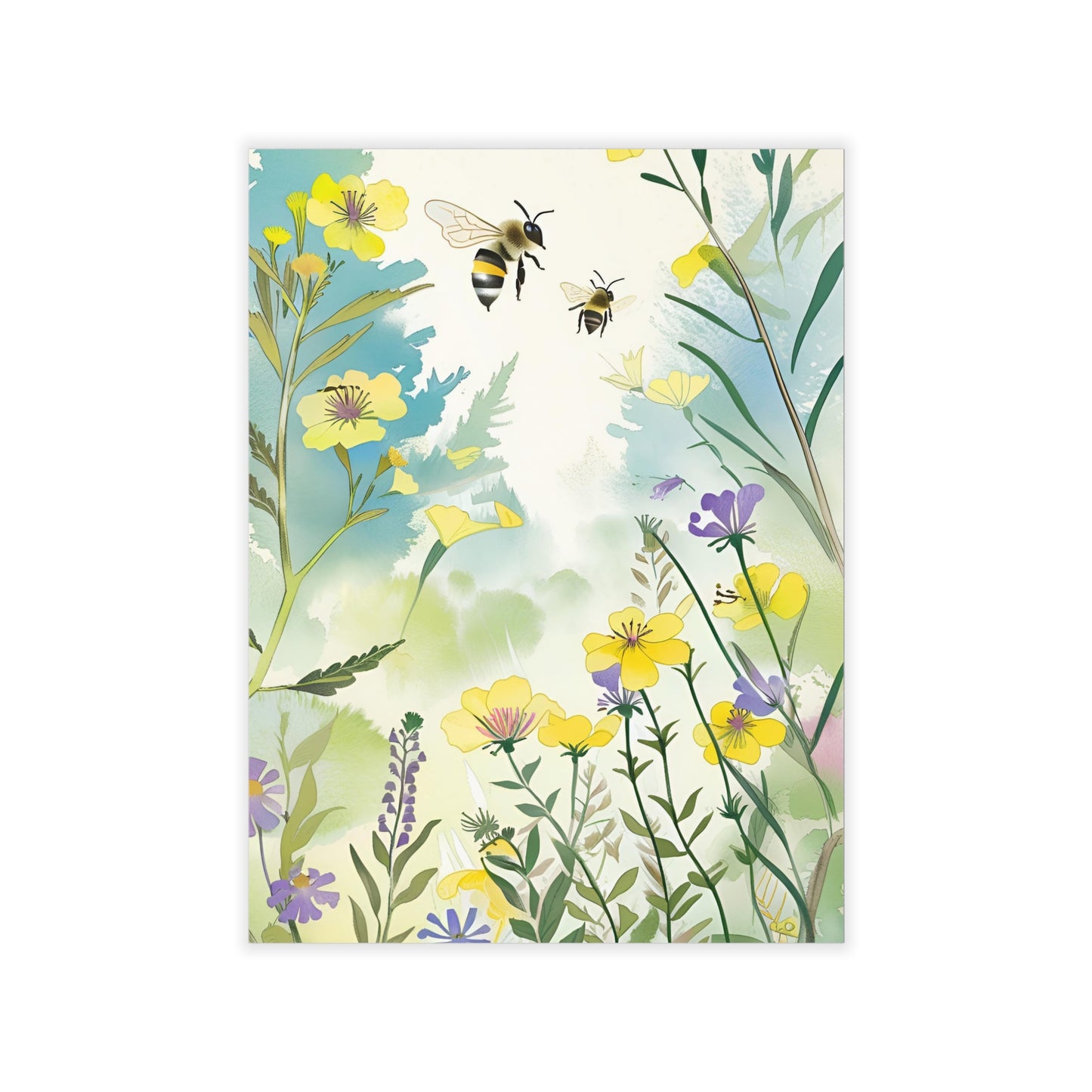 Bee Garden Wall Decals