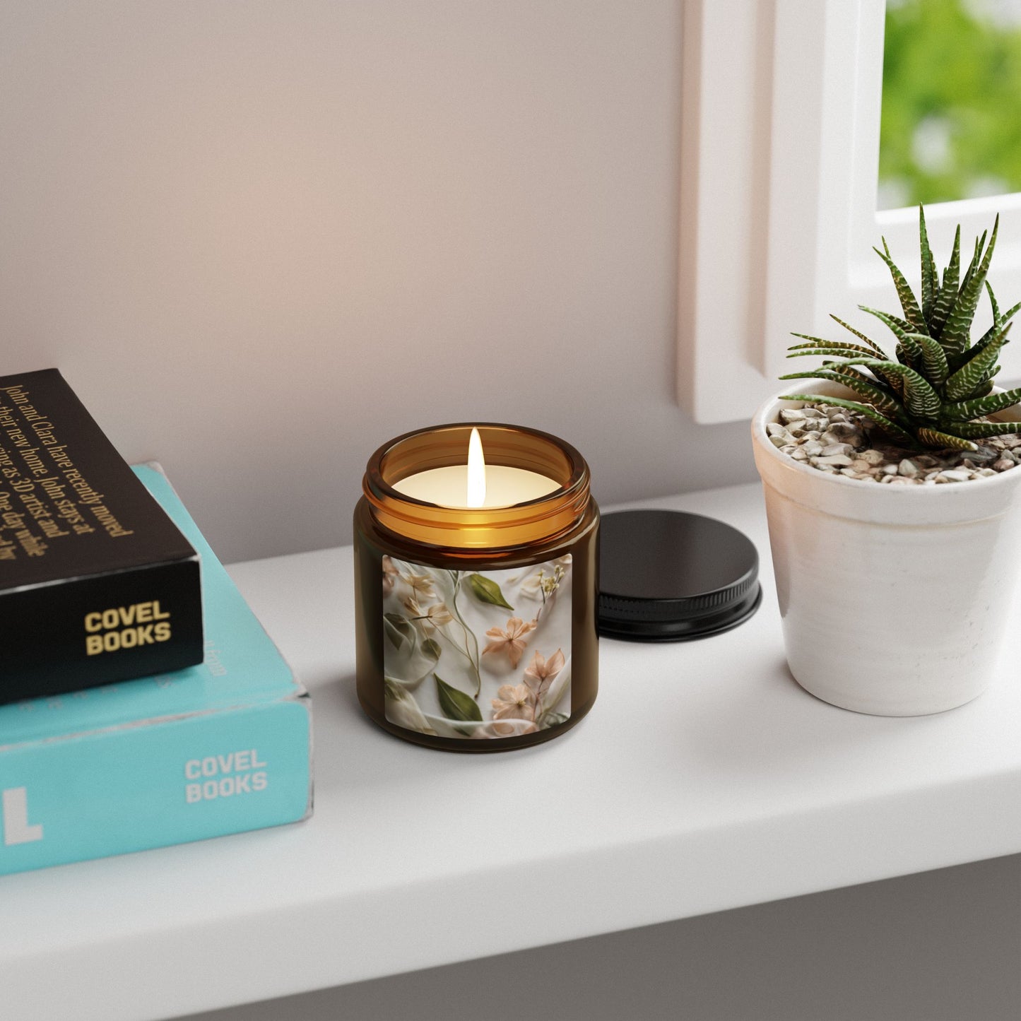 Botanical Elegance Scented Soy Candle