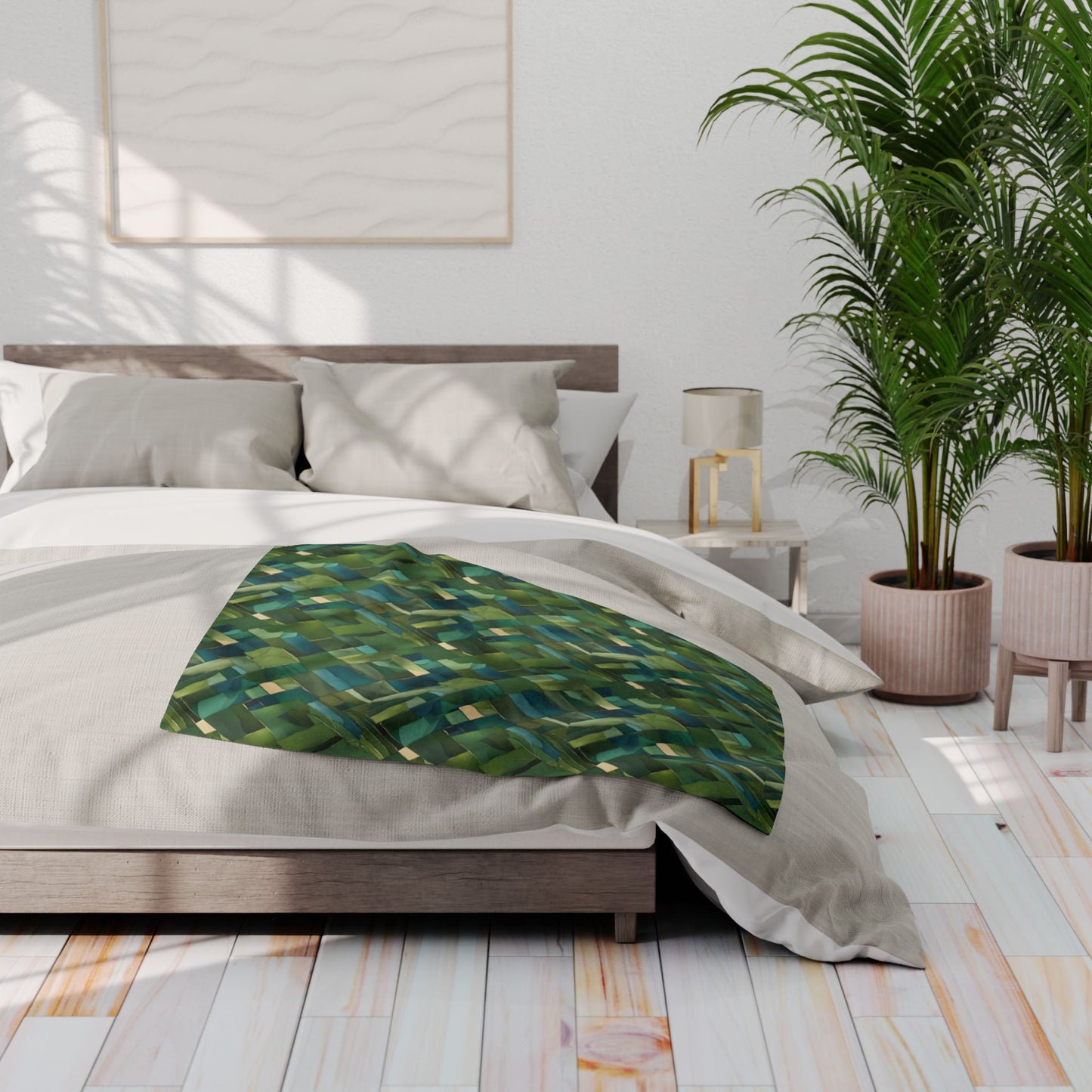 Jade Solace Arctic Fleece Blanket