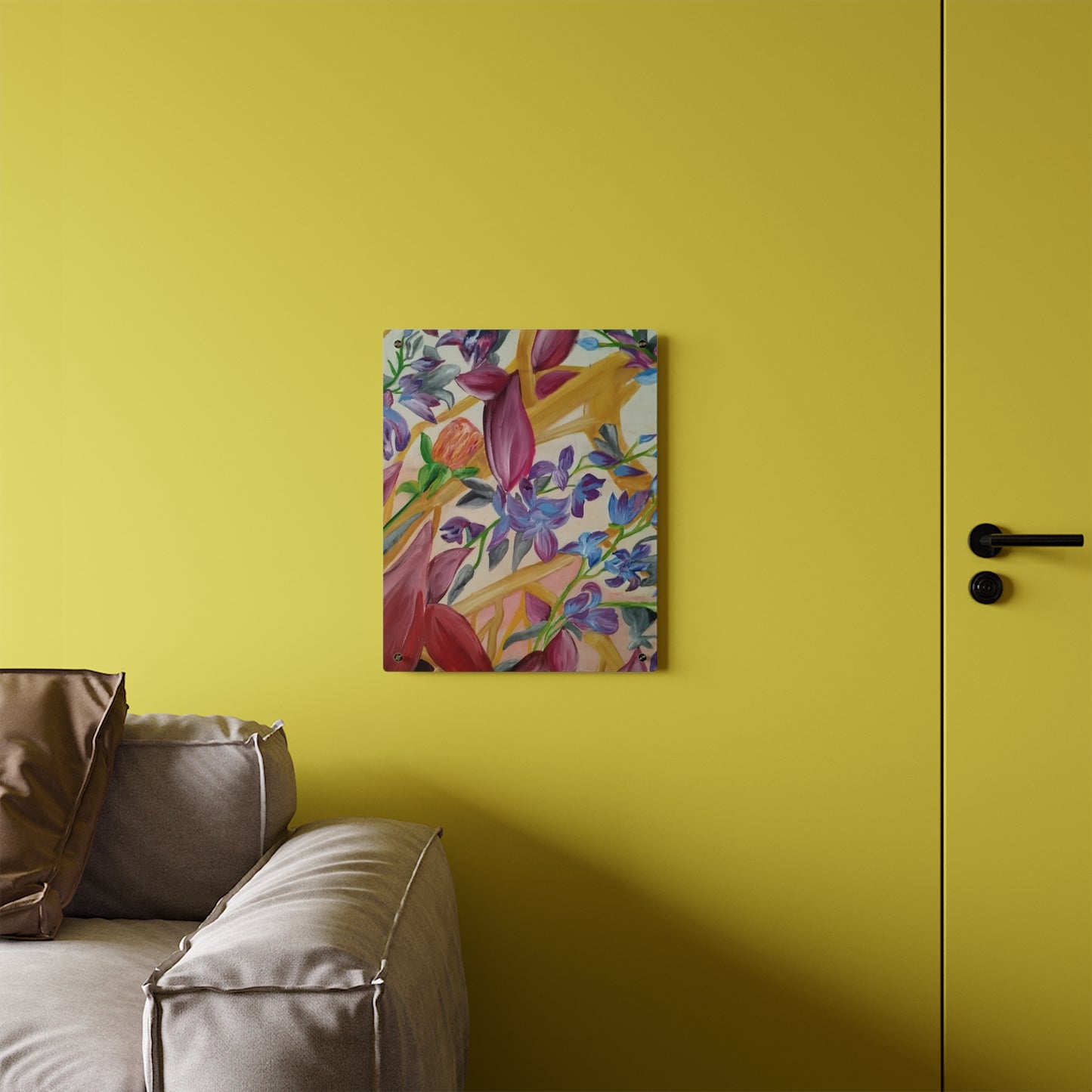 'A Dream of Flowers' Acrylic Wall Art Panels
