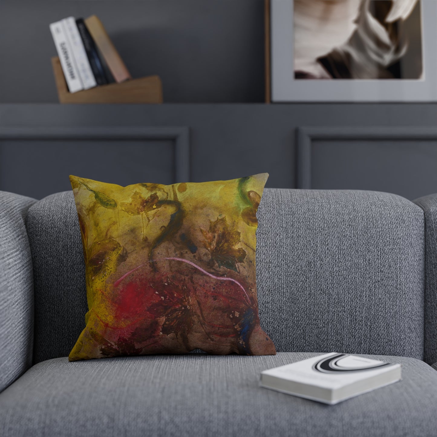 Natur b by Eskild Beck Pillow