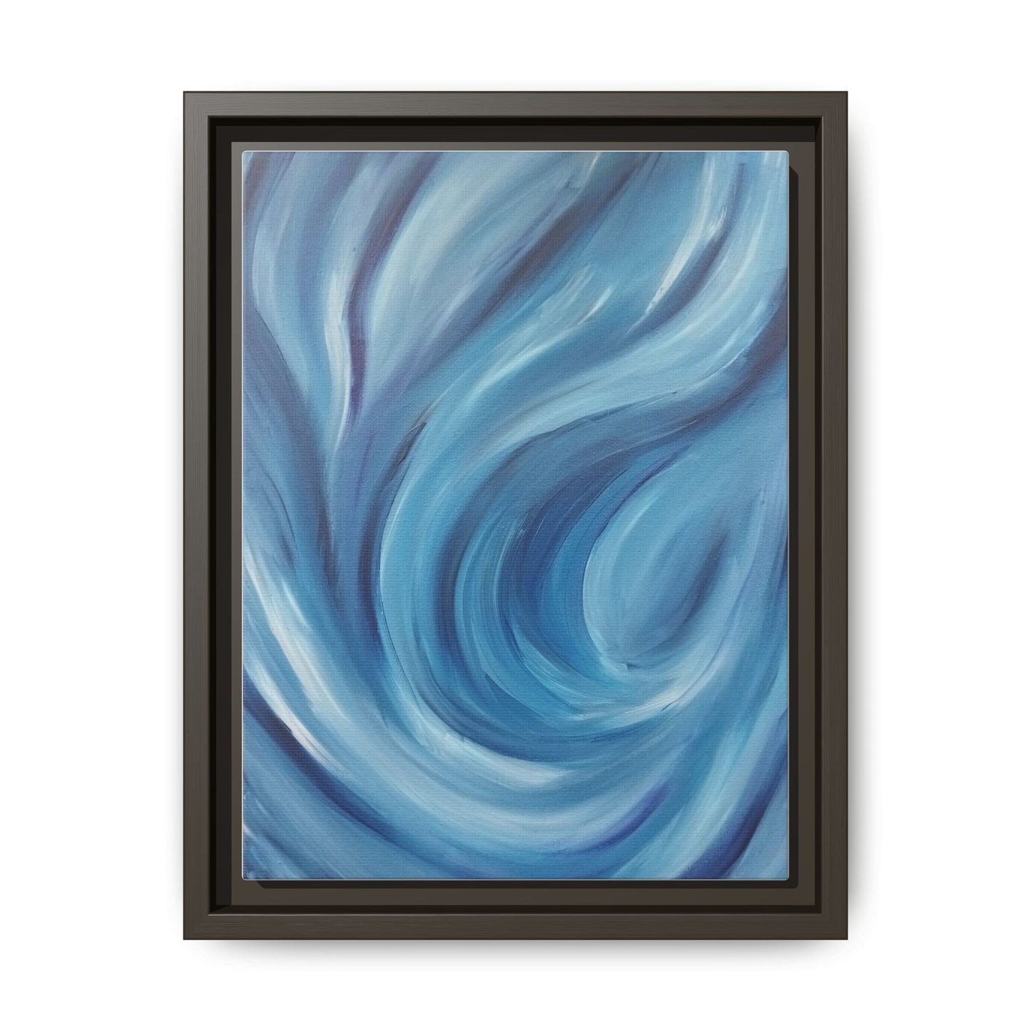Intrinsic Reflection Framed Canvas Art