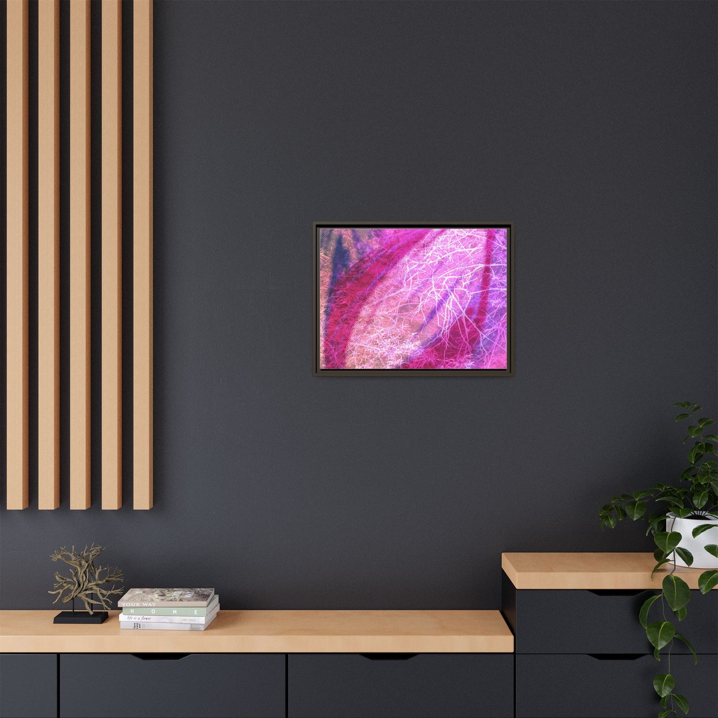 Bloom Framed Canvas Art