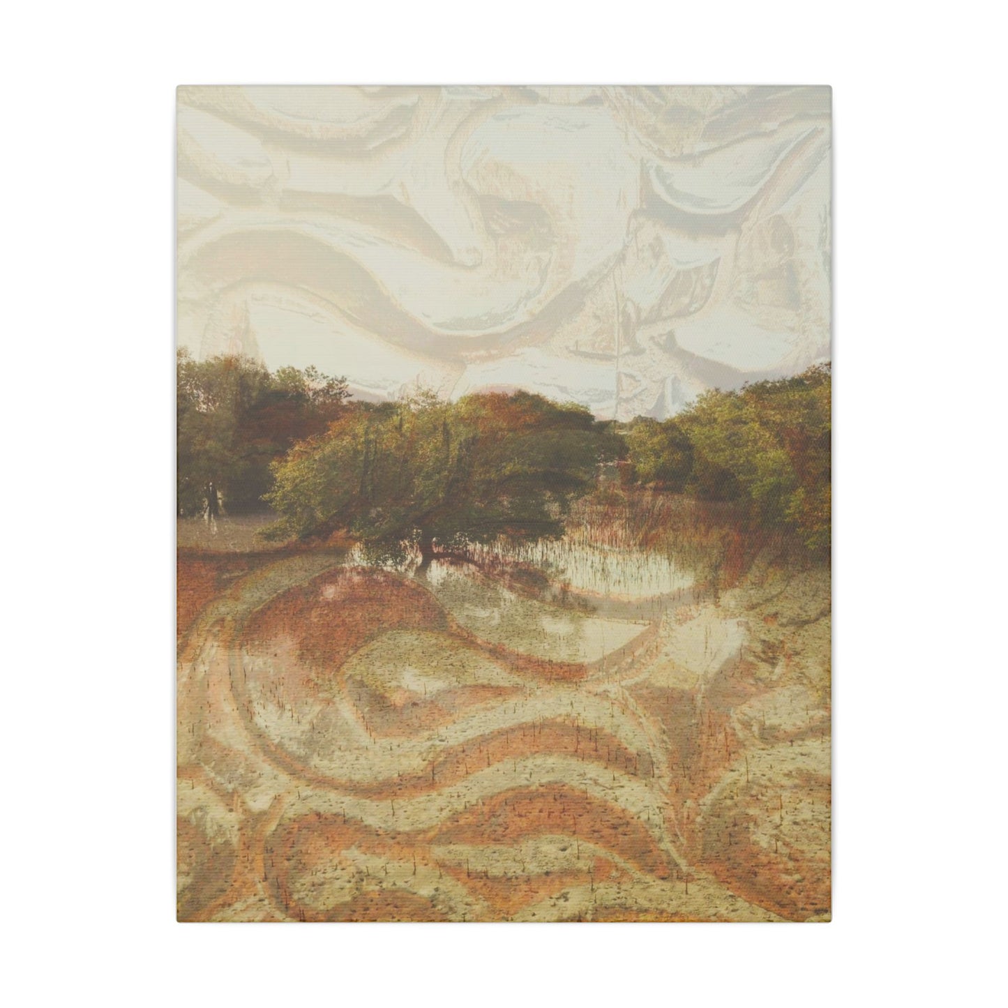 Serene Mangroves Canvas