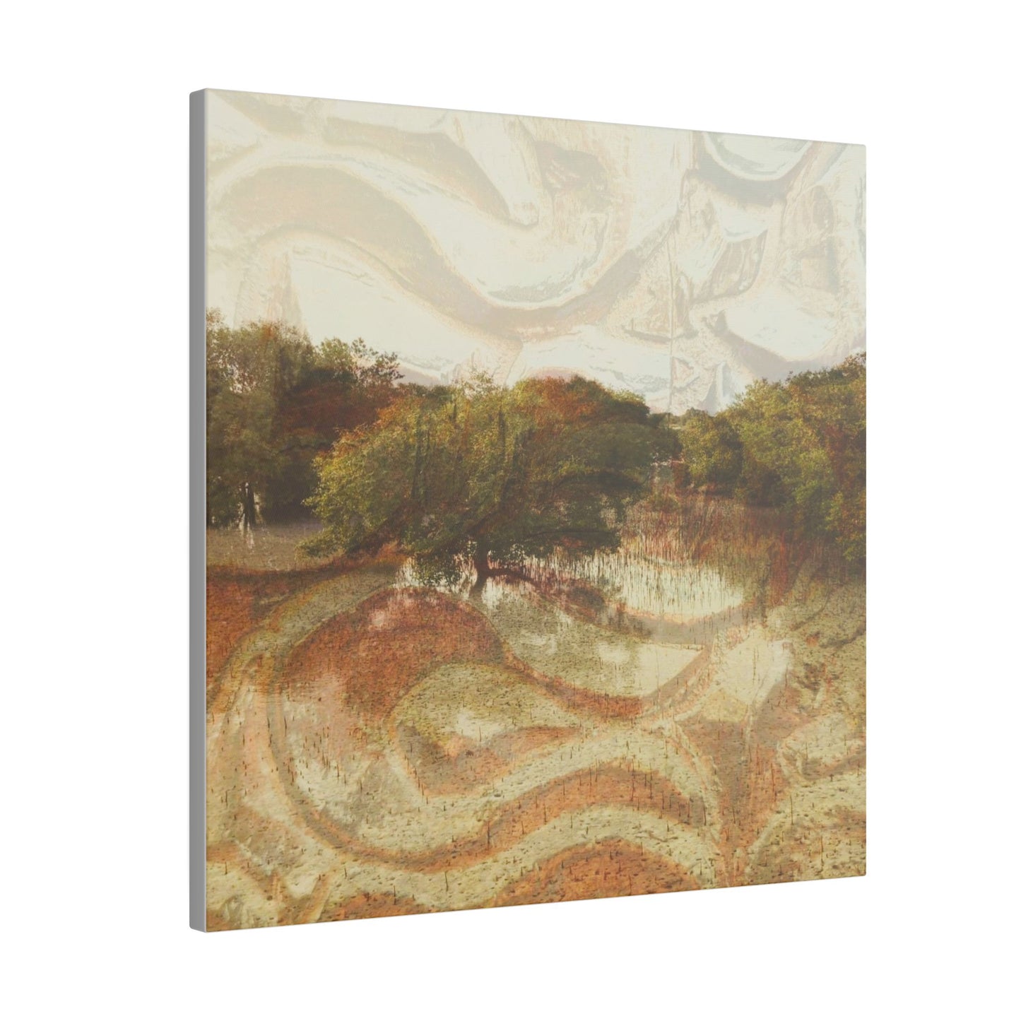 Serene Mangroves Canvas