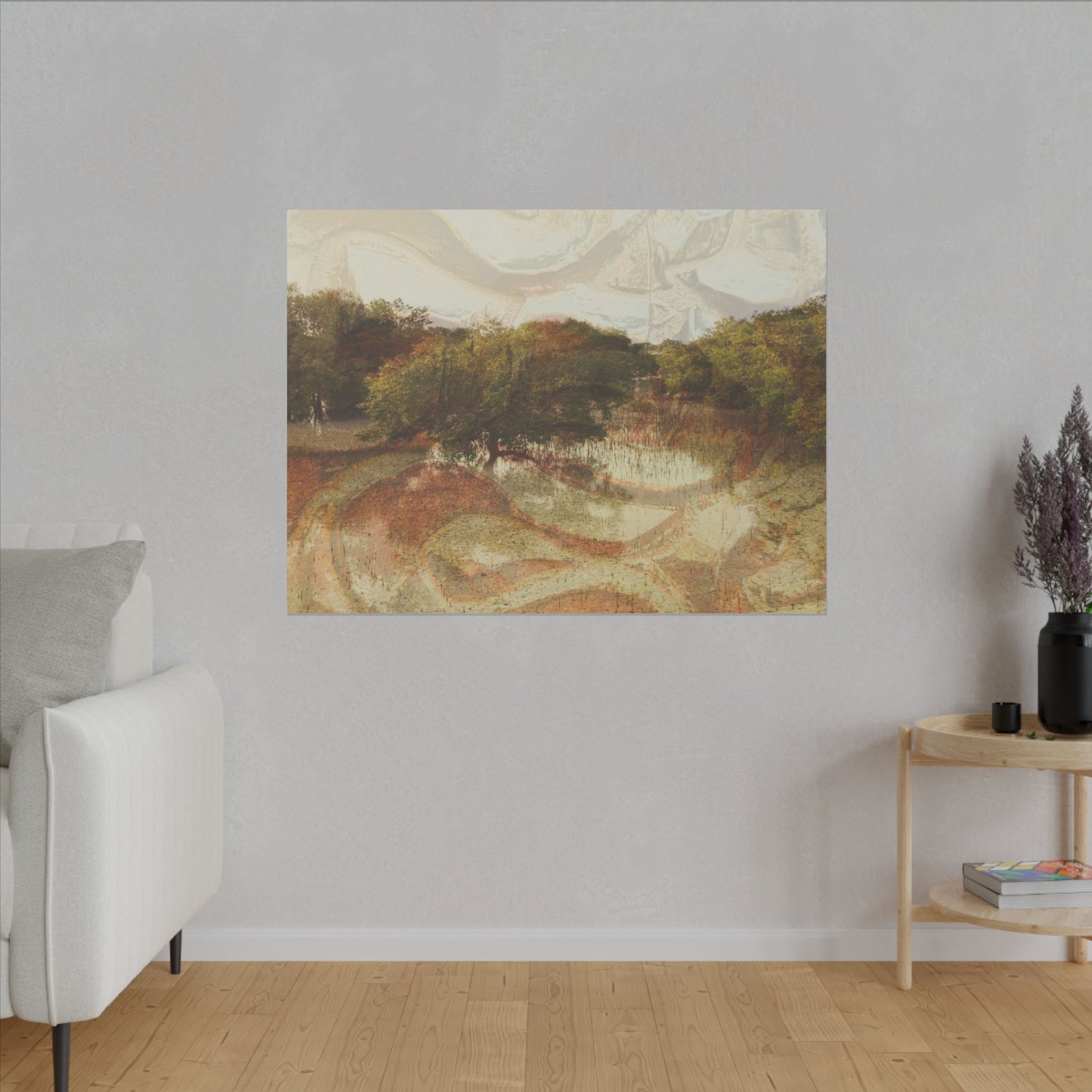 Serene Mangroves Canvas