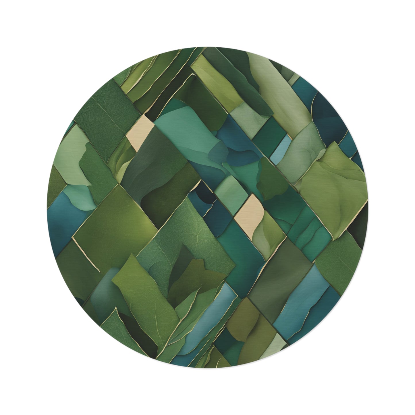 Jade Solace Round Rug