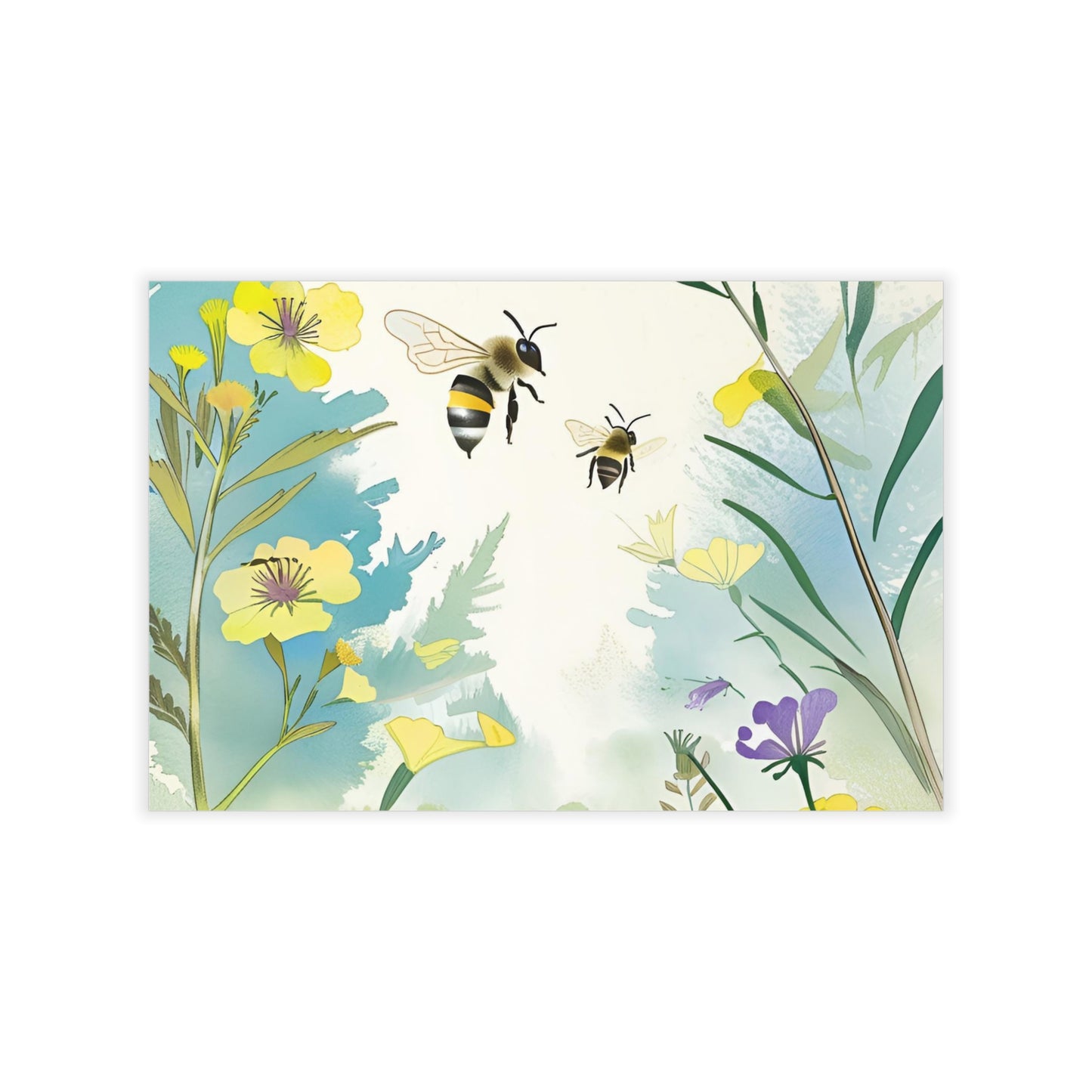 Bee Garden Wall Decals