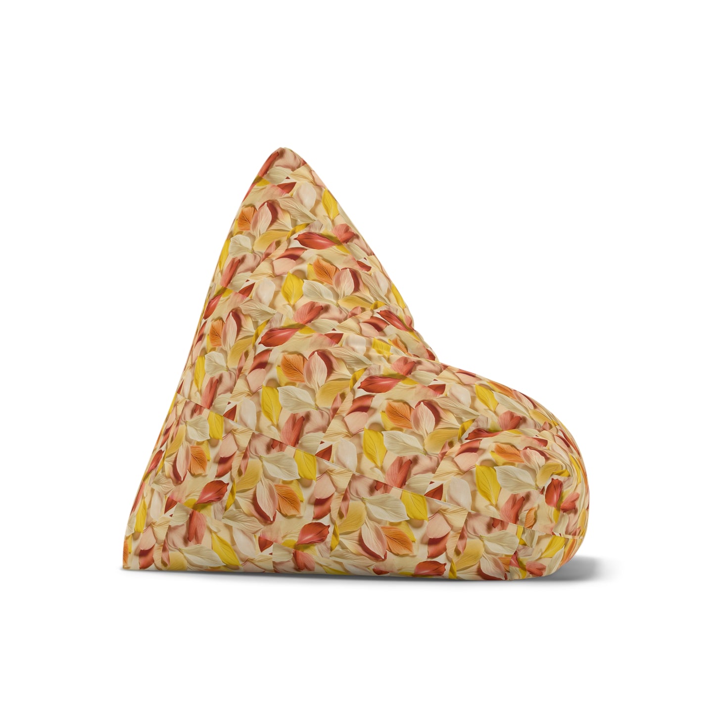 Textured Petals Bean Bag Chair Cover
