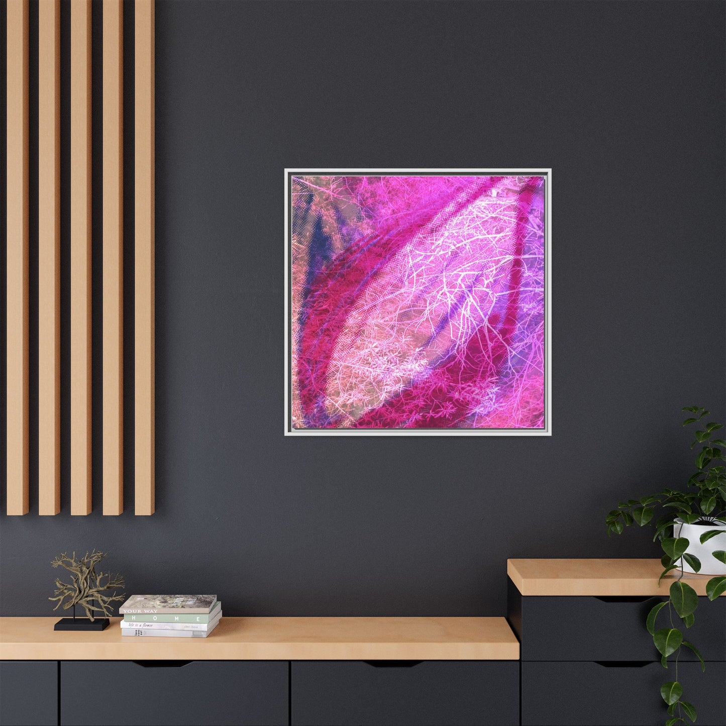 Bloom Framed Canvas Art