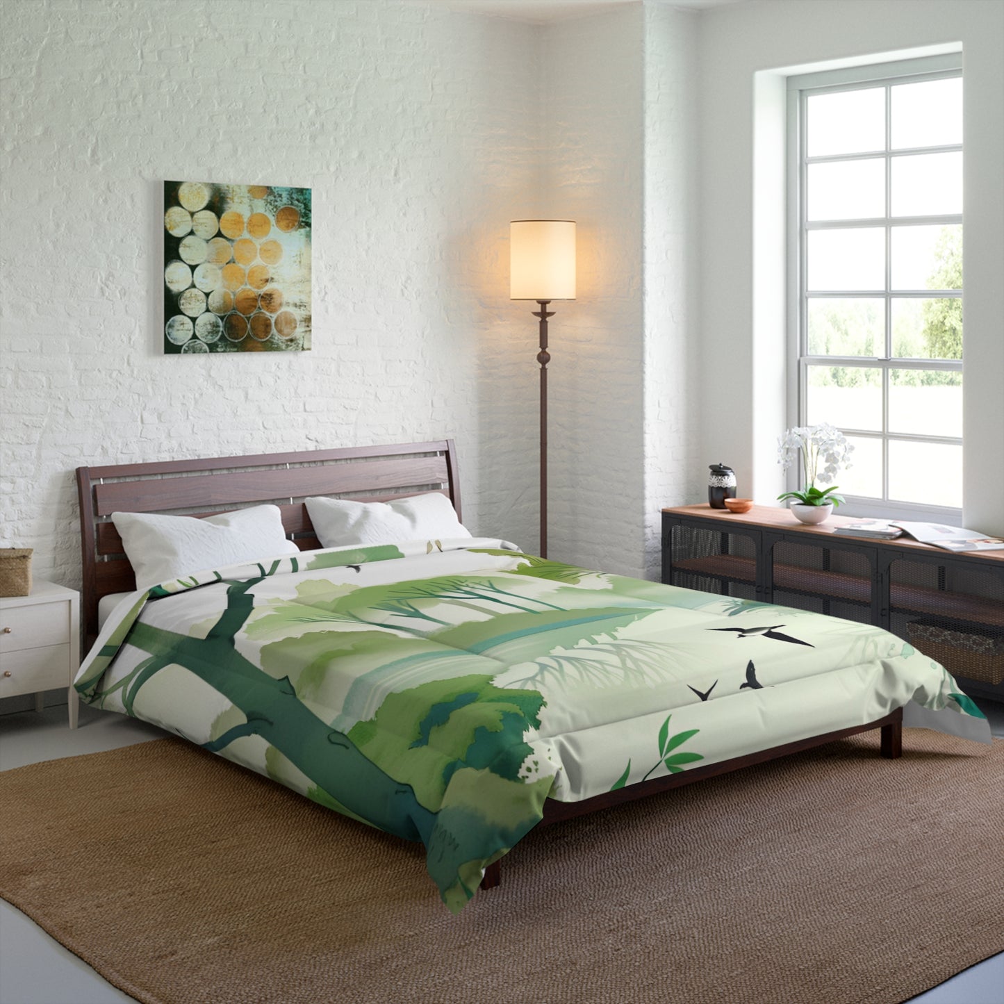 Tree Lake Comforter