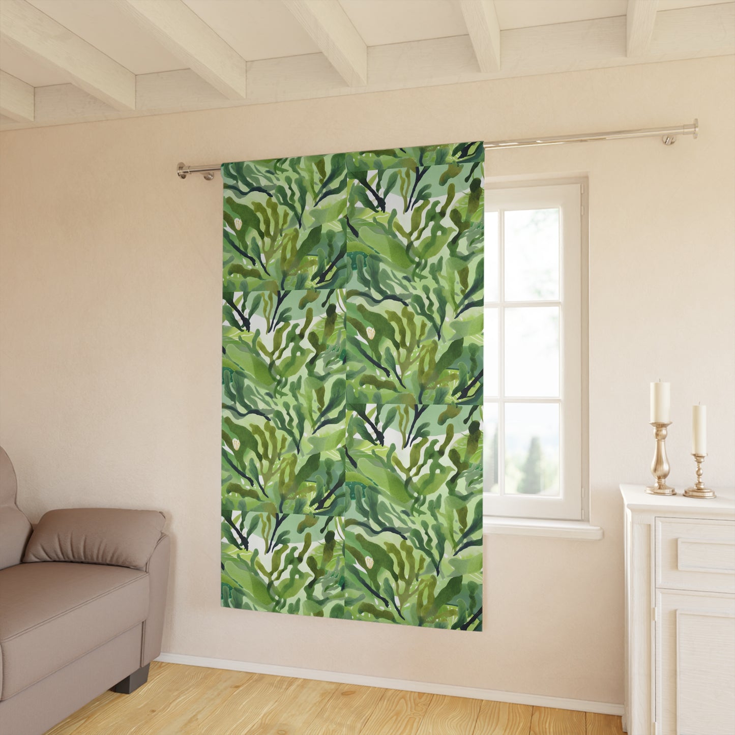 Pond Algae Window Curtain (1 Piece)