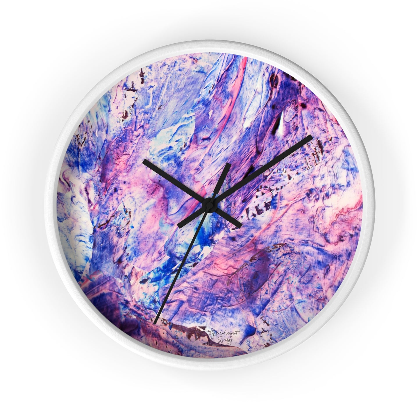 Butterfly by Lu Meng Wall Clock