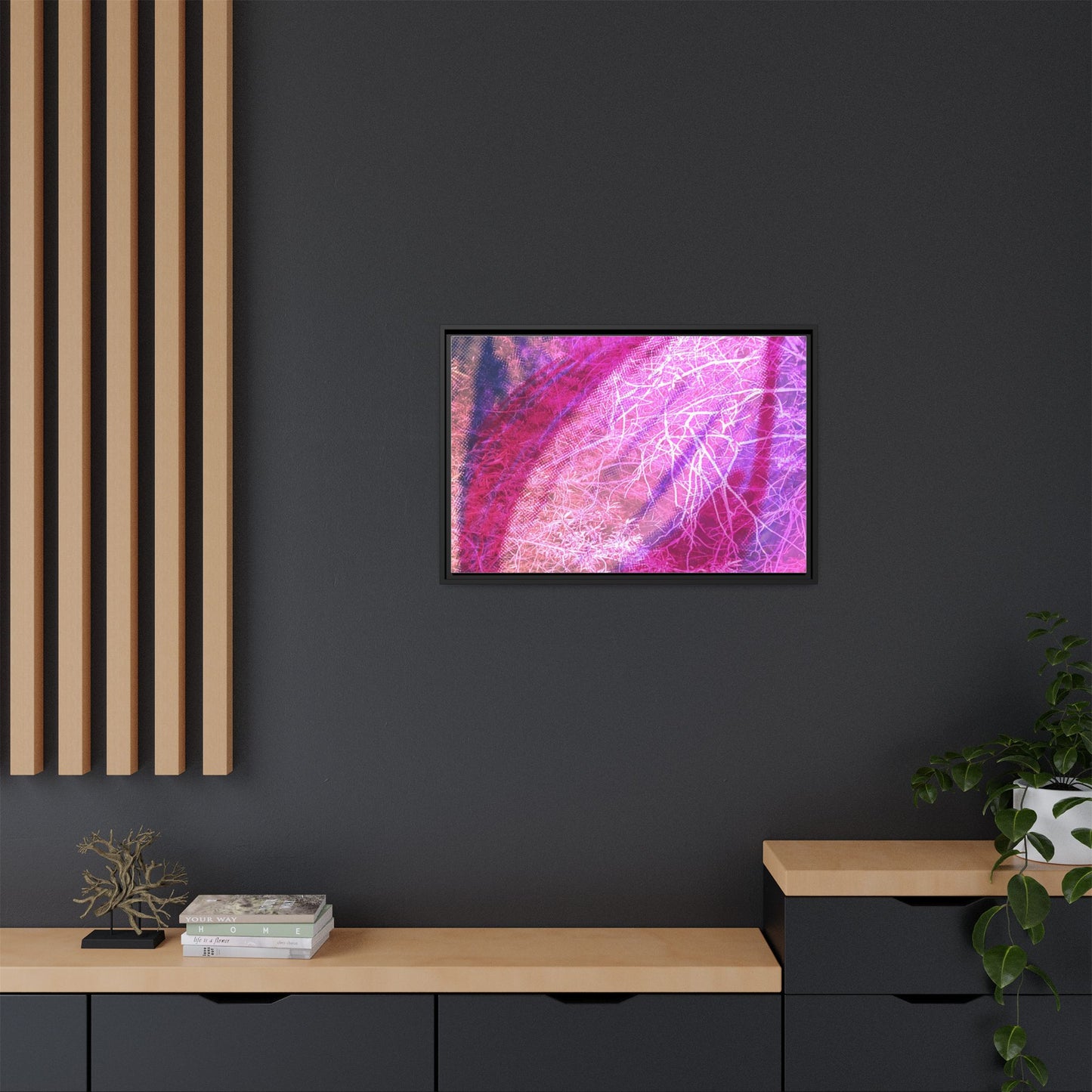 Bloom Framed Canvas Art