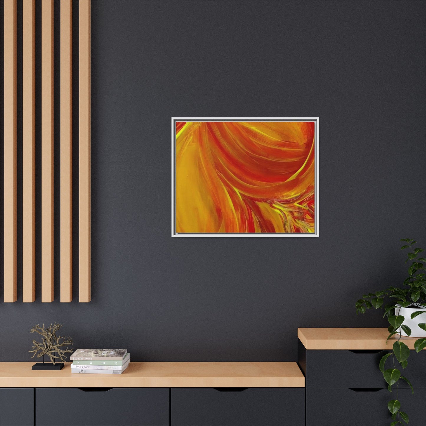 'Autumn' Framed Canvas Art