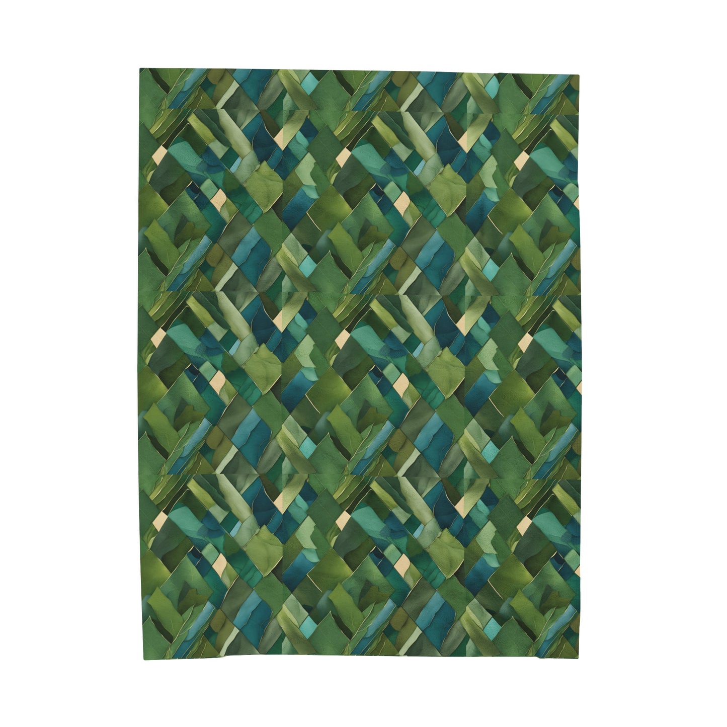 Jade Solace Velveteen Plush Blanket