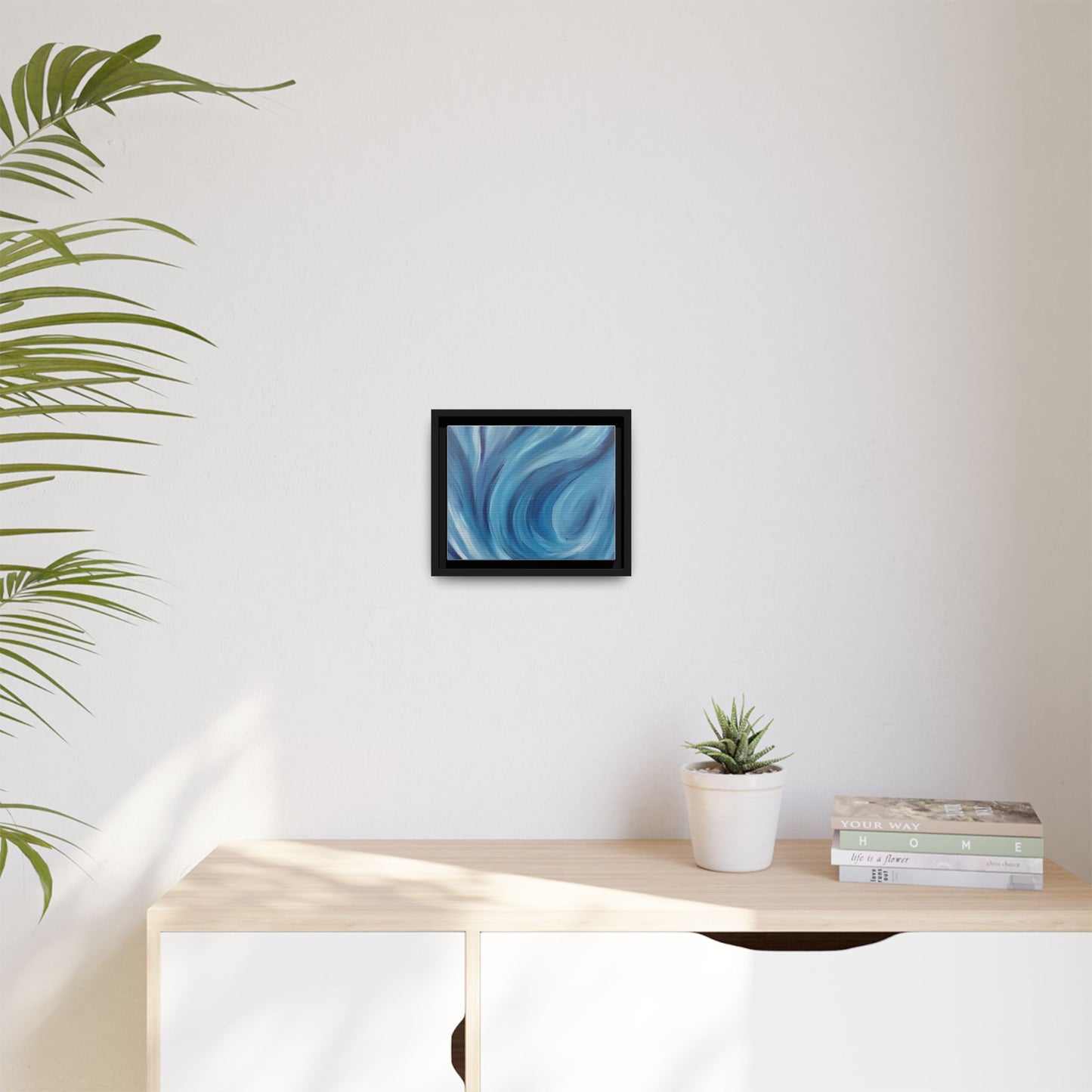 Intrinsic Reflection Framed Canvas Art