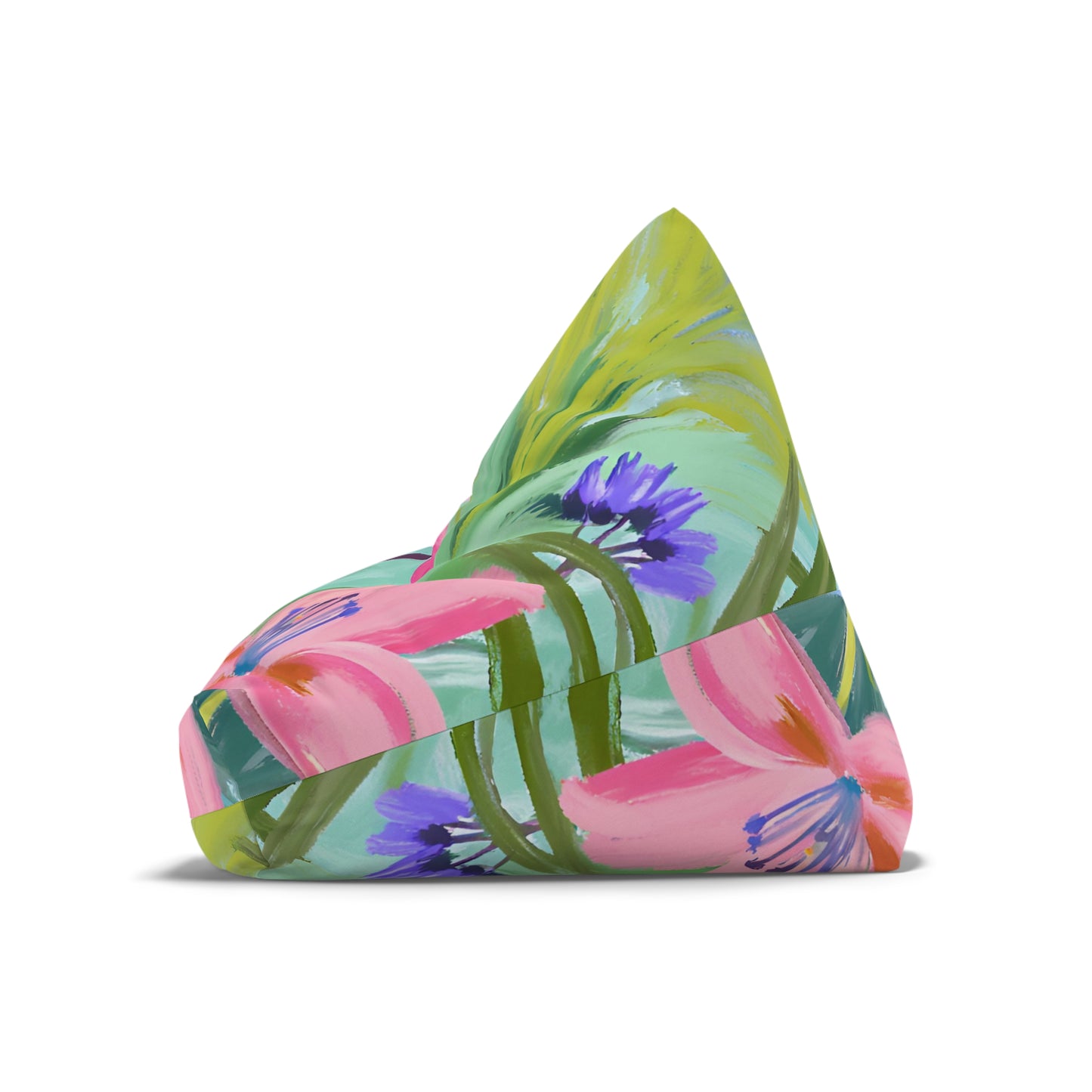 Flowers Bean Bag Chair Cover