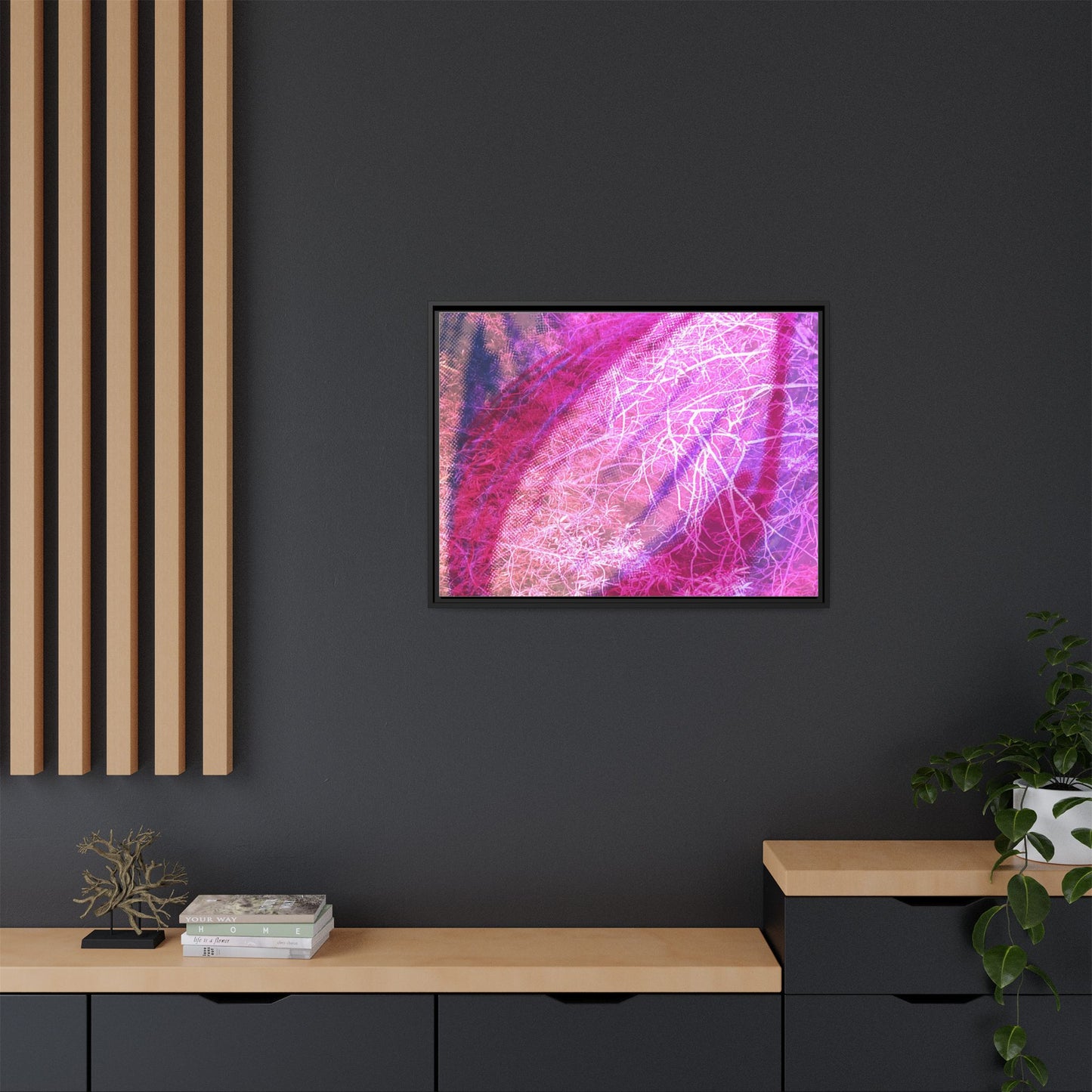 Bloom Framed Canvas Art