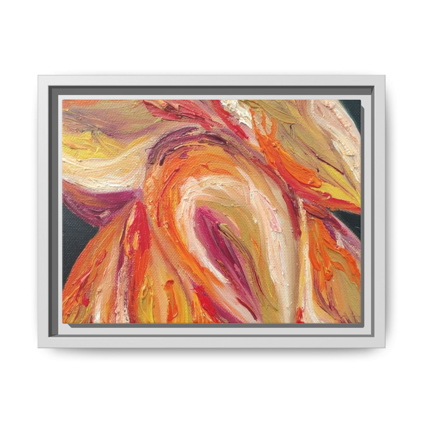 Dramatic Awakening Framed Canvas Art