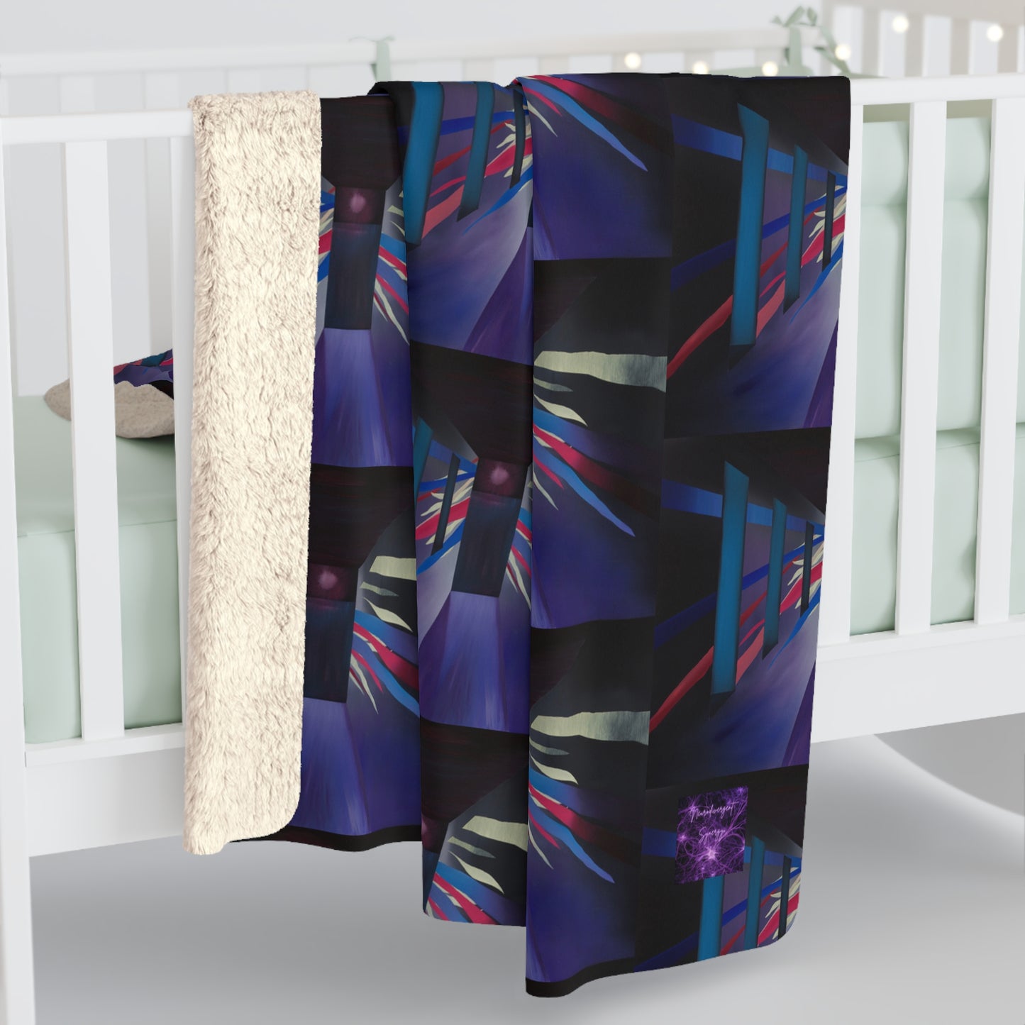 'The Corridor' by Sarah Pooley Sherpa Fleece Blanket