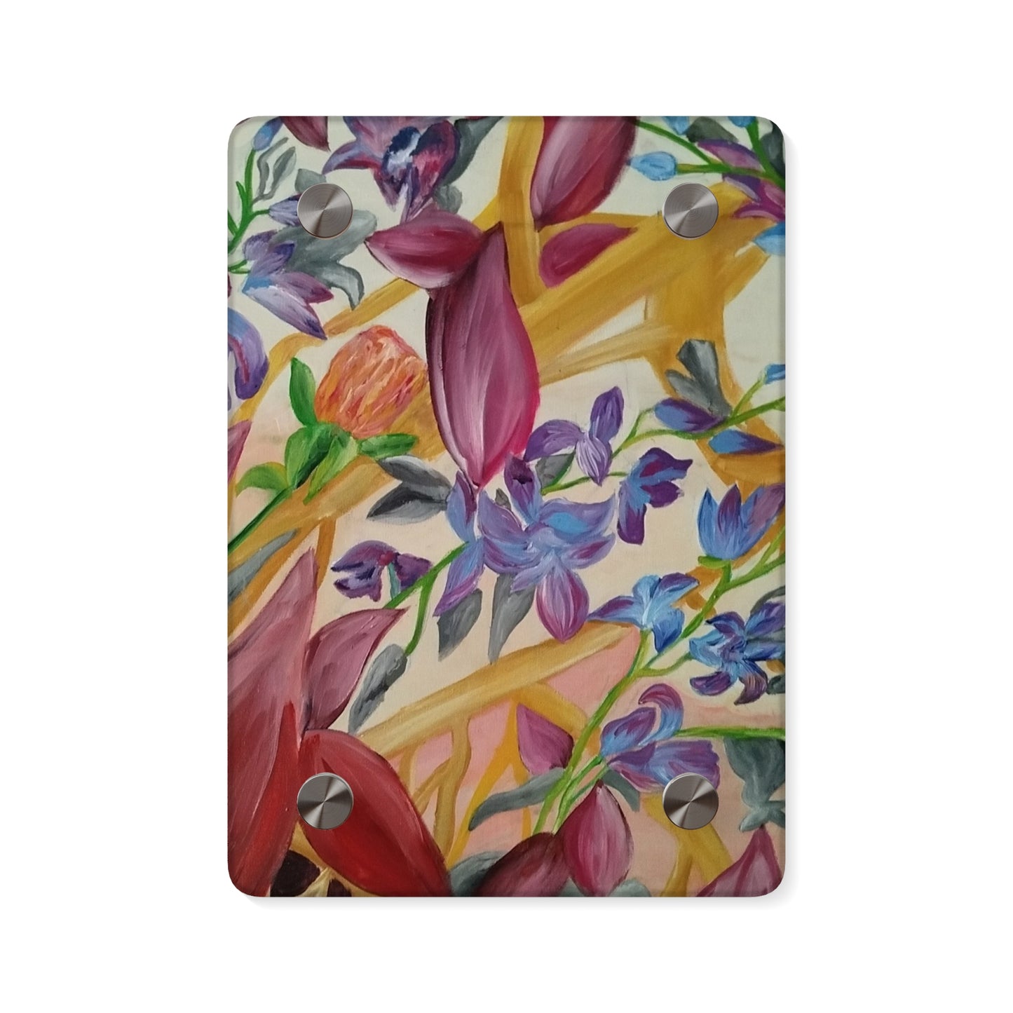'A Dream of Flowers' Acrylic Wall Art Panels
