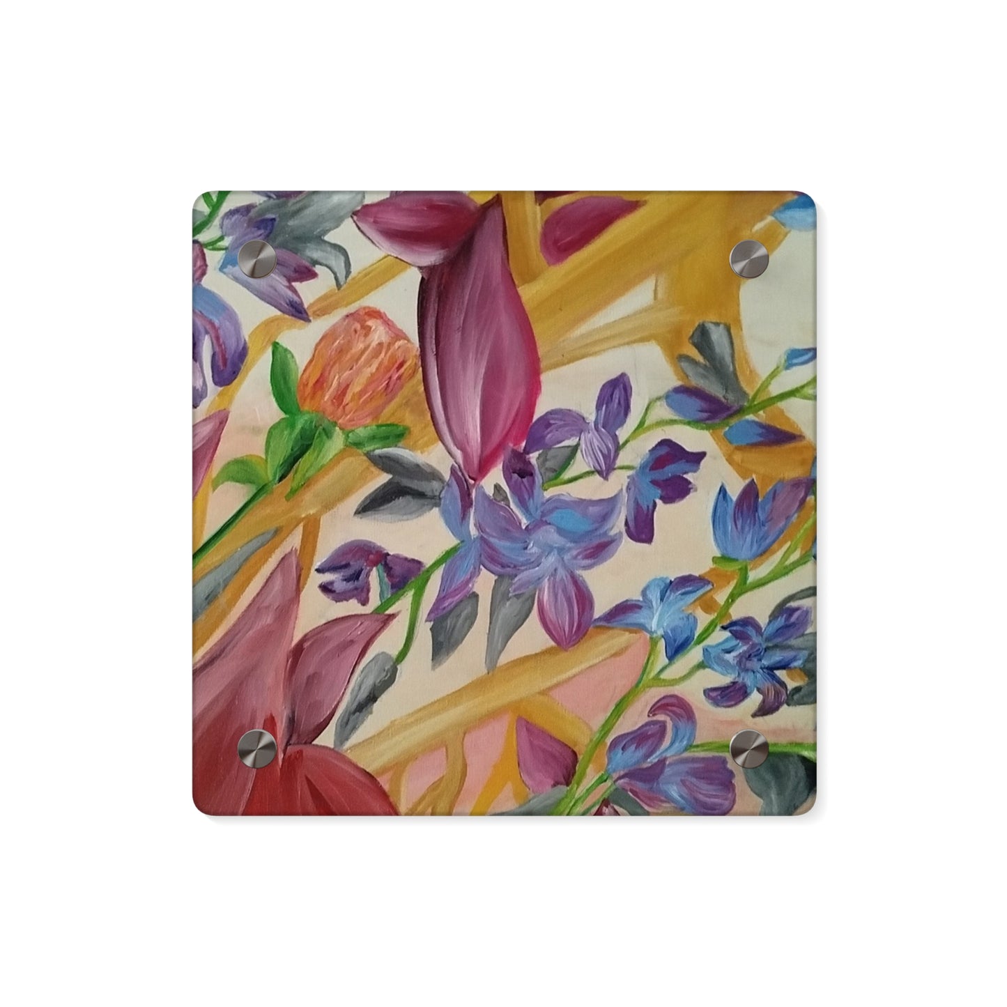 'A Dream of Flowers' Acrylic Wall Art Panels