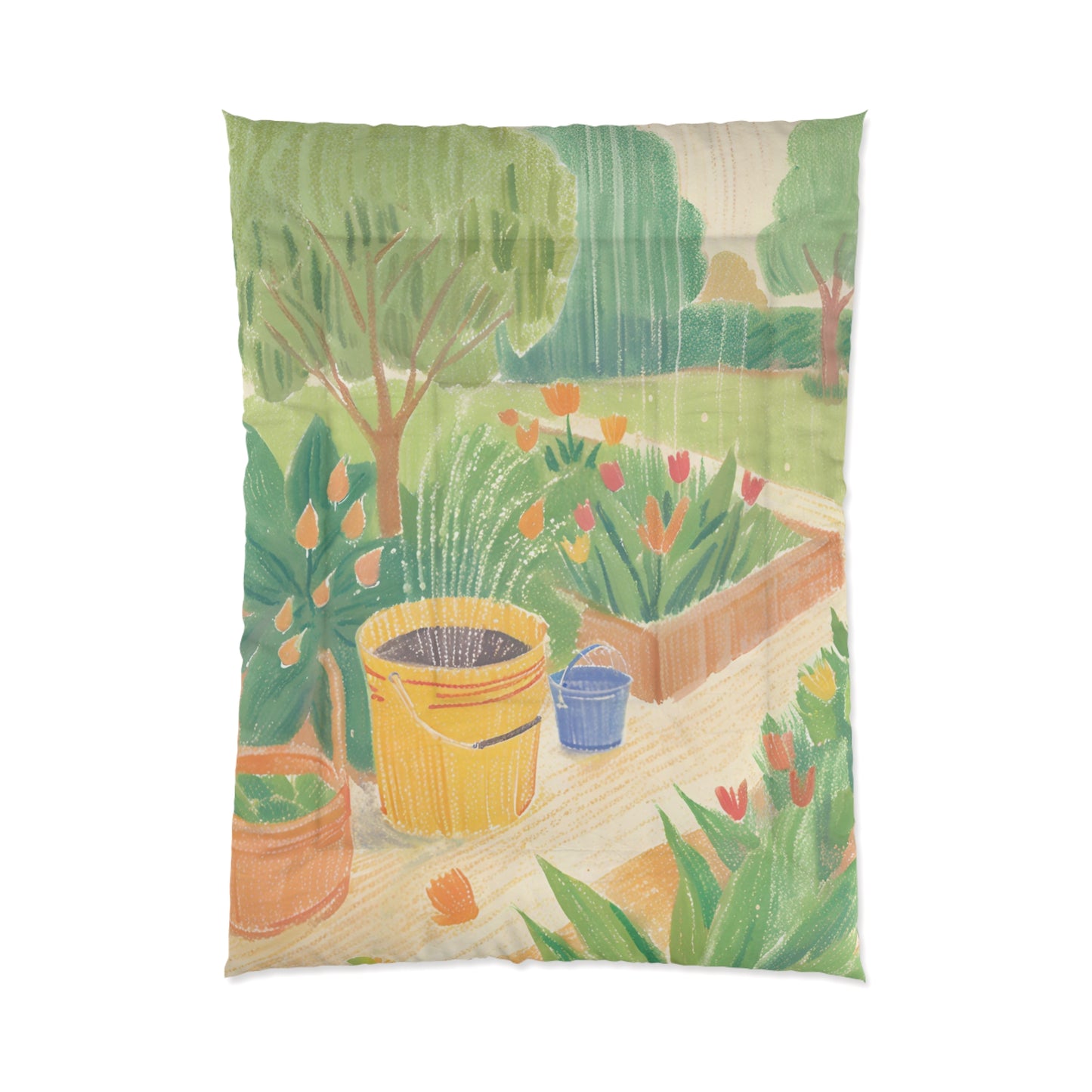 Rain Garden Comforter