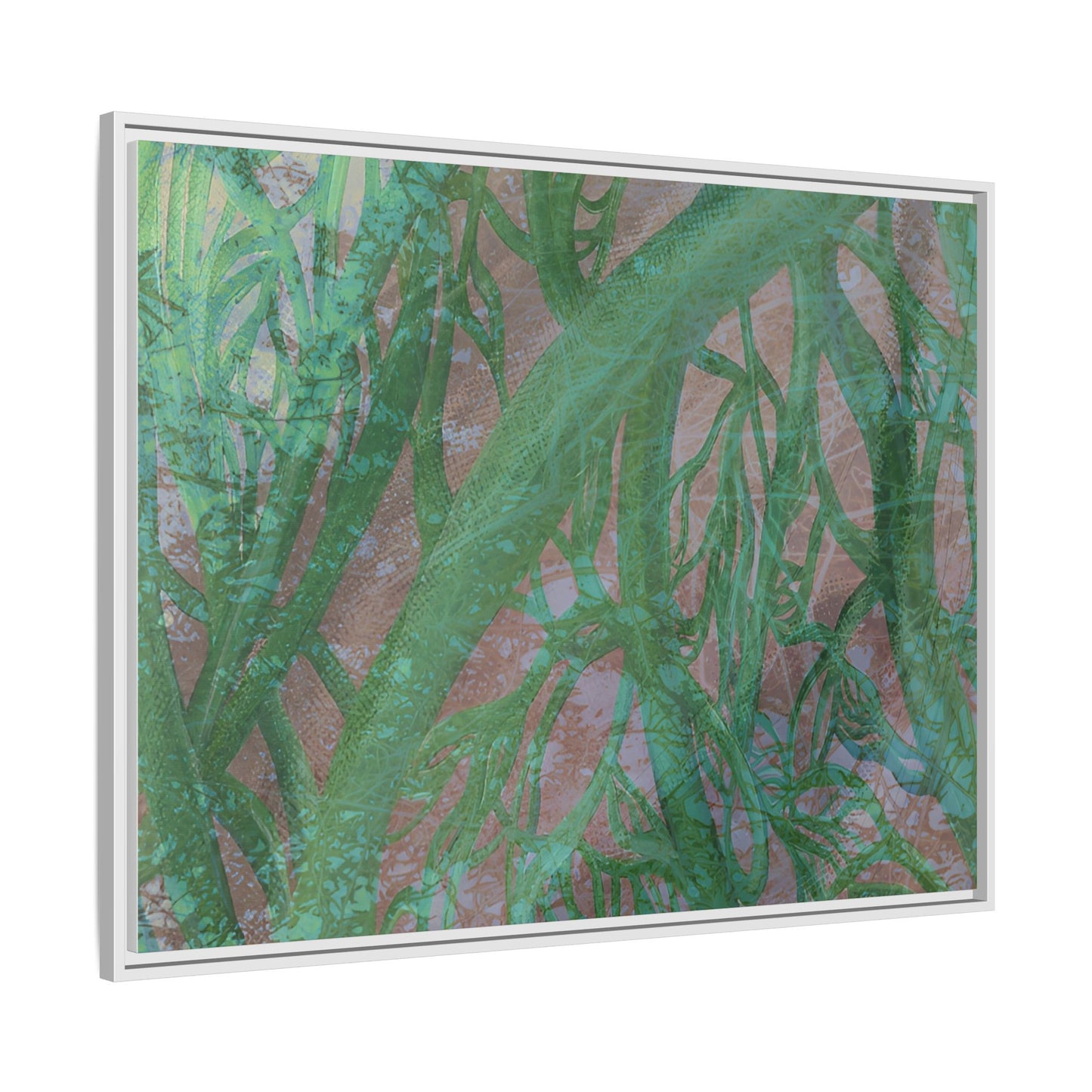 Inner Depths Framed Canvas Art