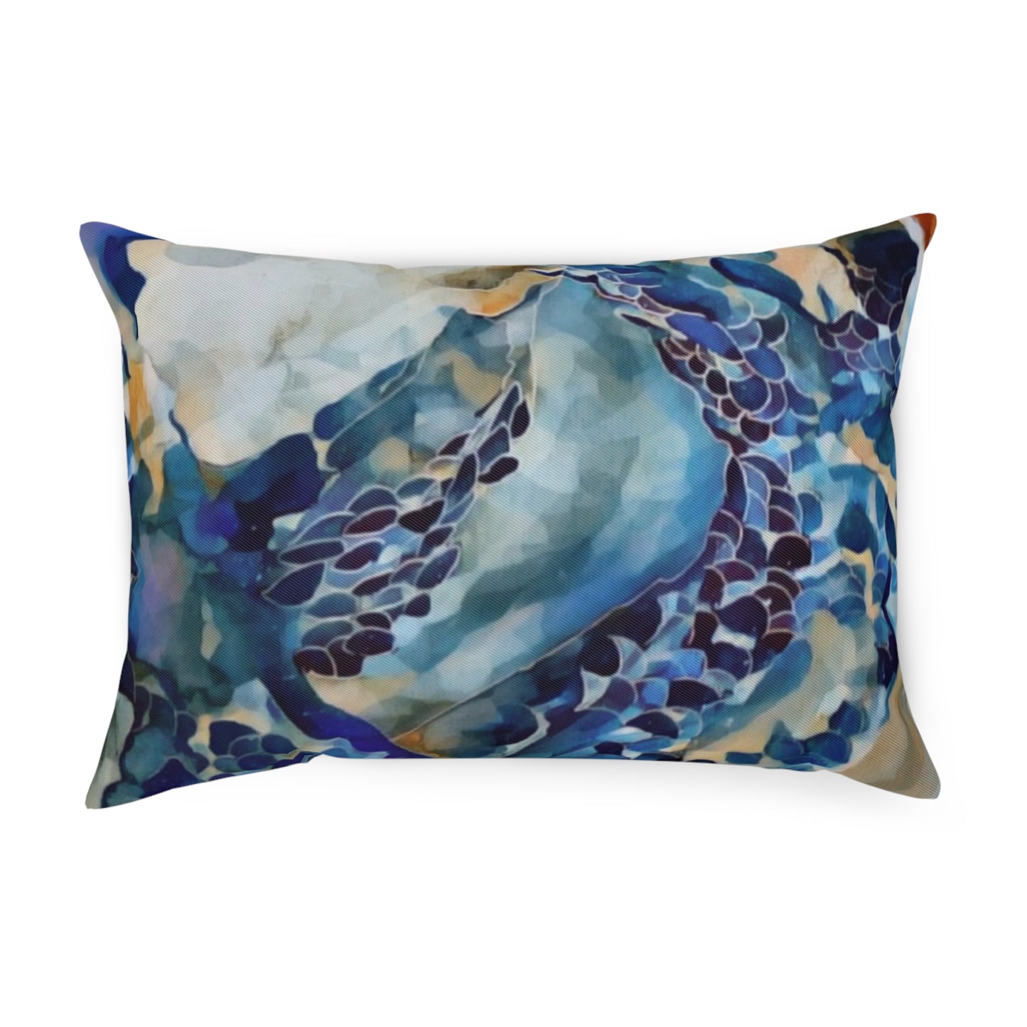 Liminal Light 1 by Helena Barbagelata Pillow
