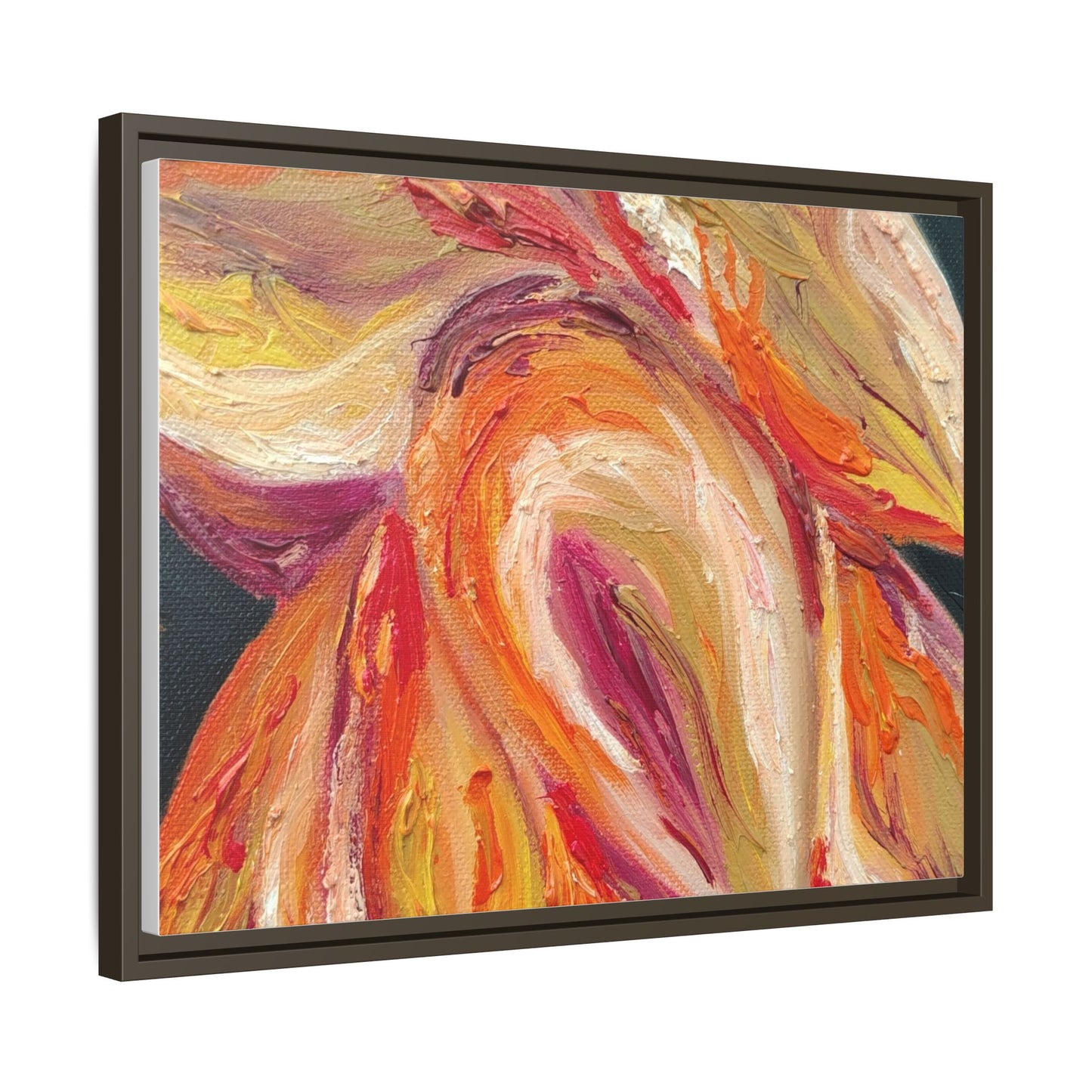 Dramatic Awakening Framed Canvas Art