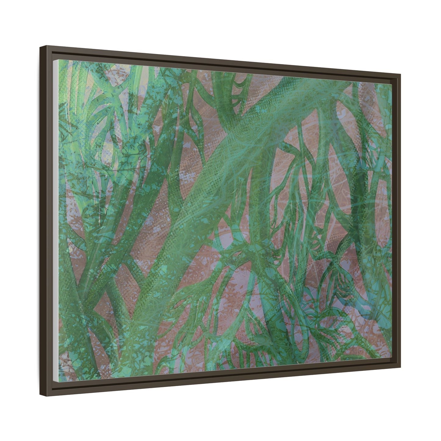 Inner Depths Framed Canvas Art