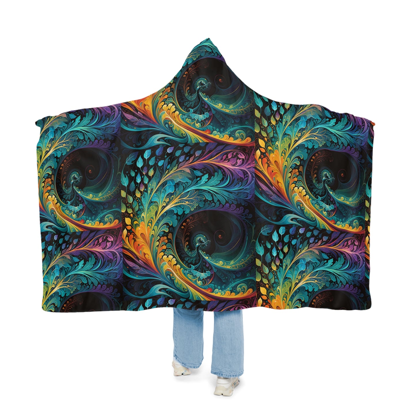 The Rhythm of Expression by Madland Snuggle Blanket