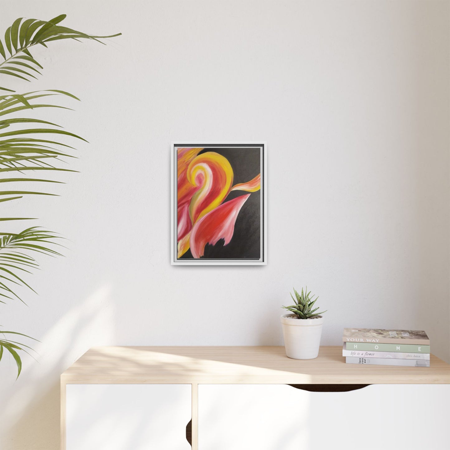 'A Autistic Phoenix' Framed Canvas Art