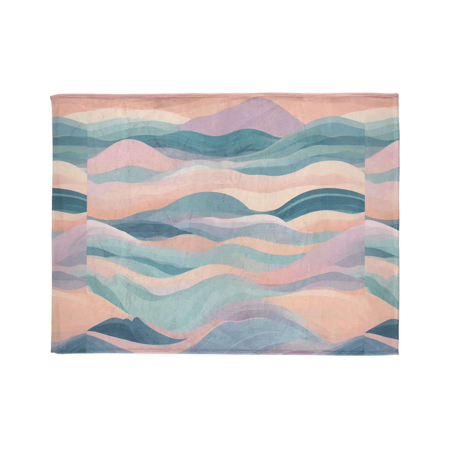 Serenity Wave Soft Polyester Blanket