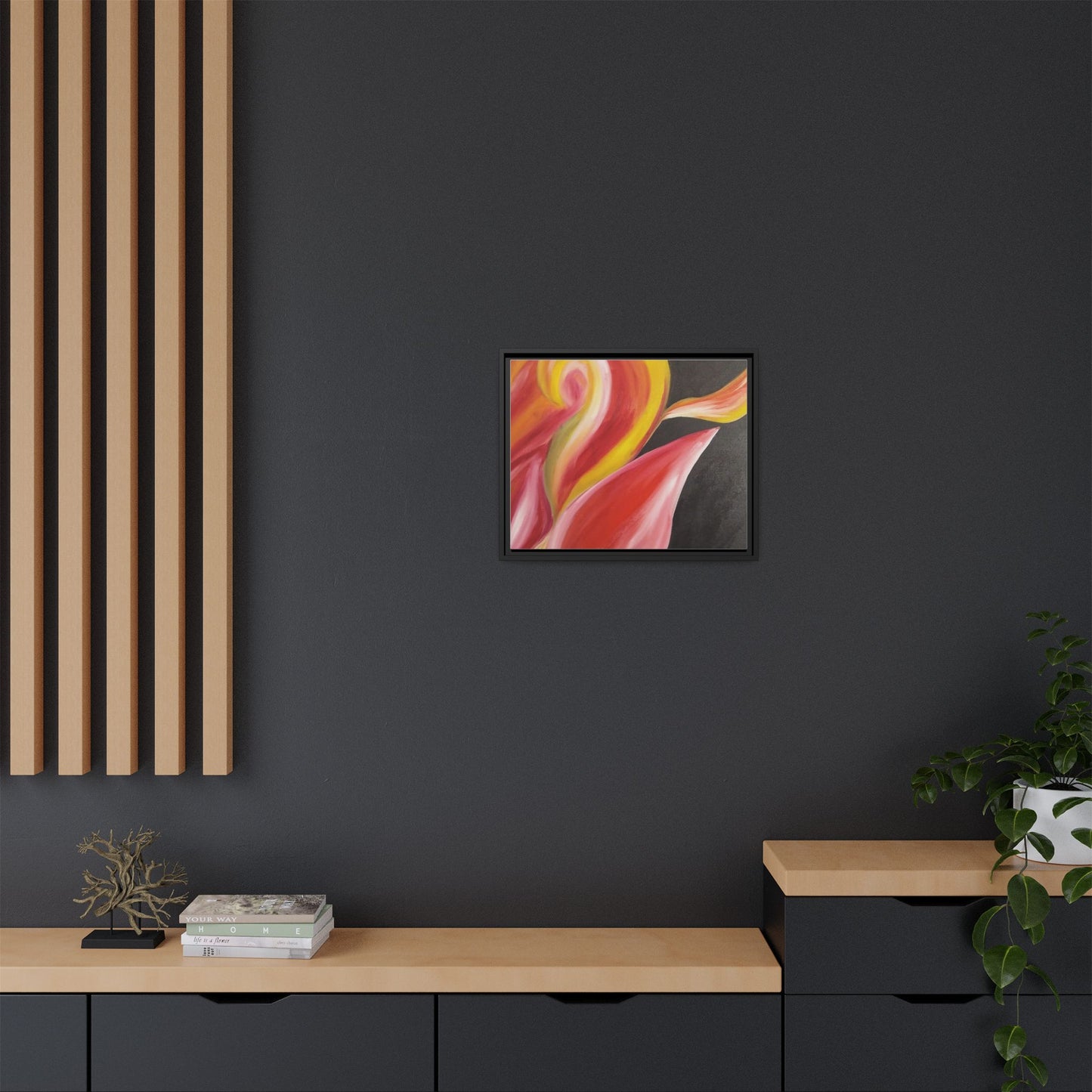 'A Autistic Phoenix' Framed Canvas Art