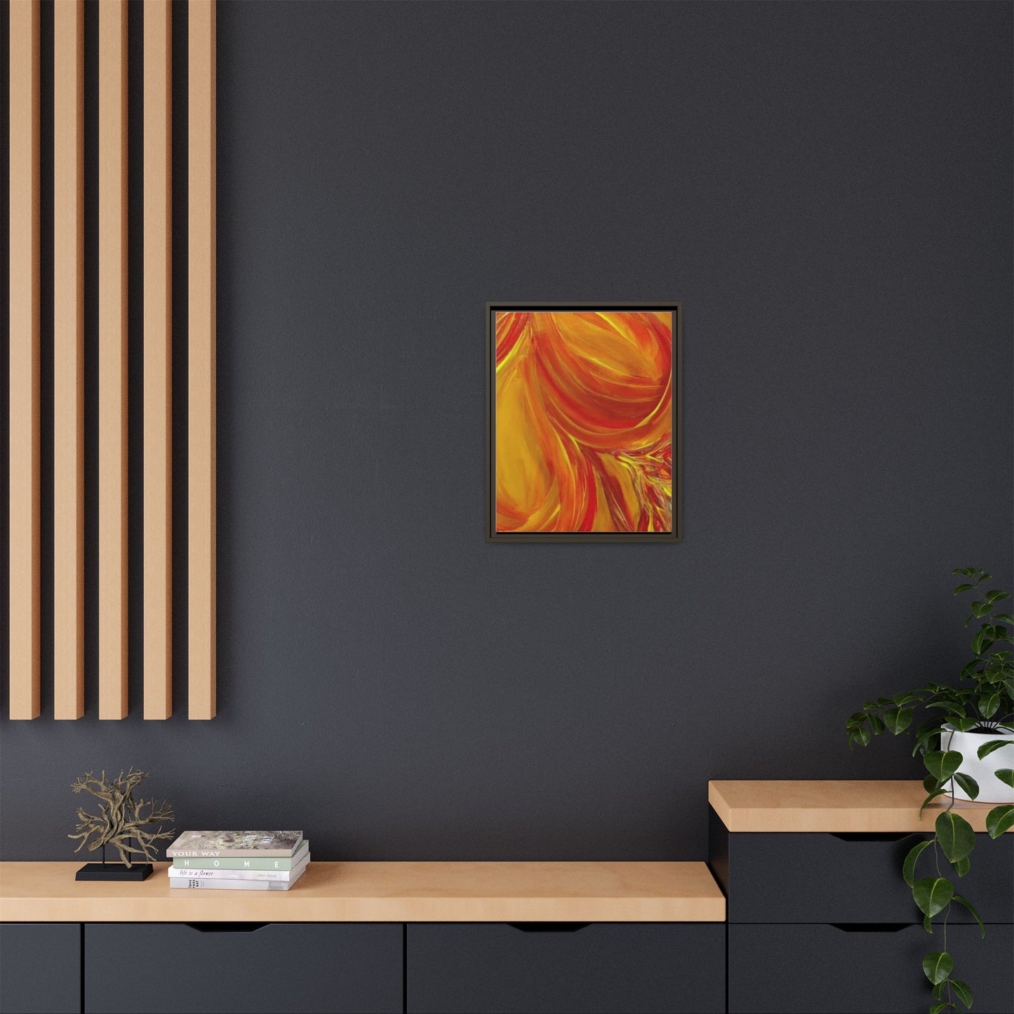 'Autumn' Framed Canvas Art