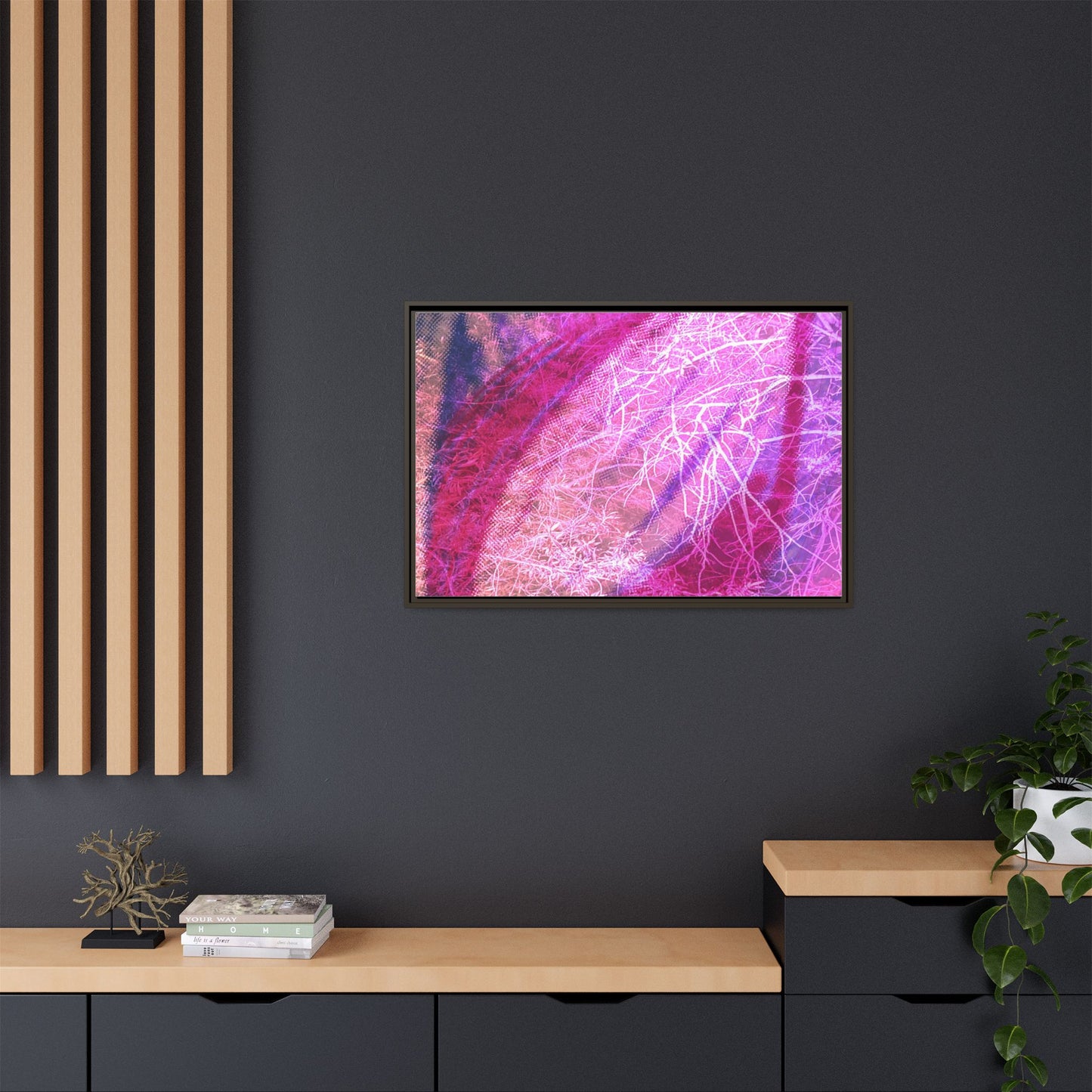 Bloom Framed Canvas Art
