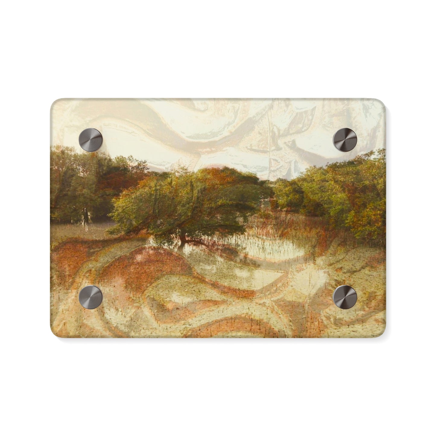 Serene Mangroves Acrylic Wall Art Panels