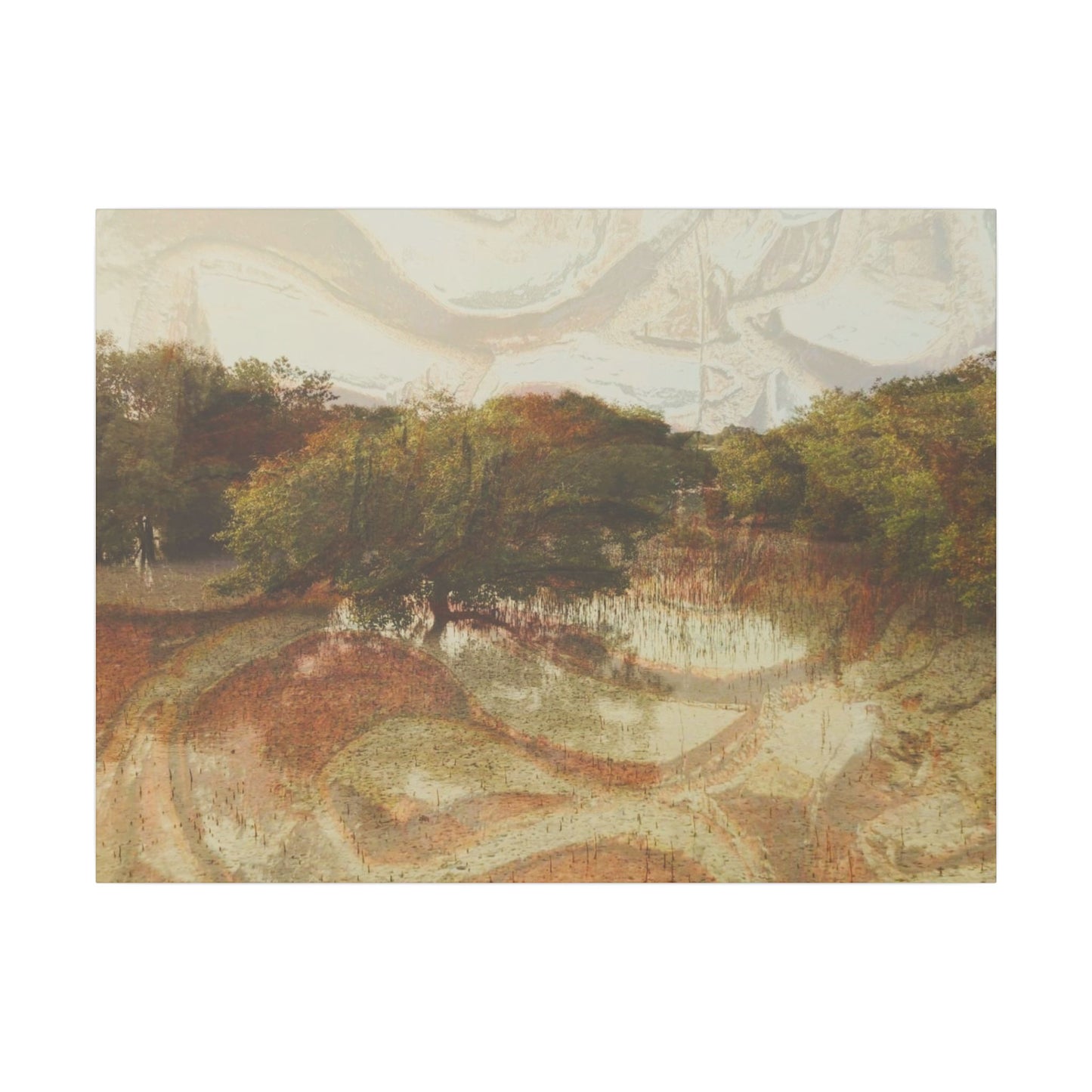 Serene Mangroves Canvas