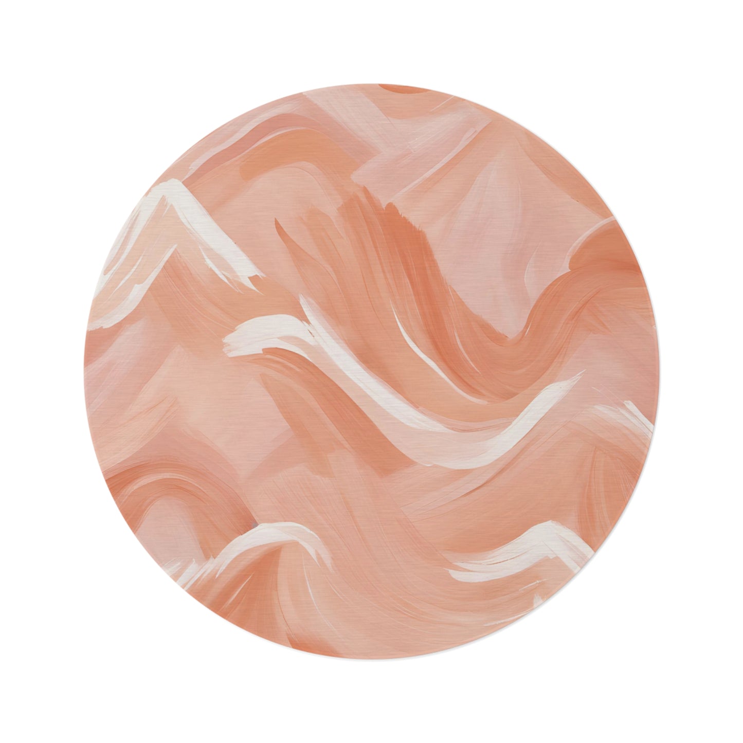 Dusk Brushstrokes Round Rug