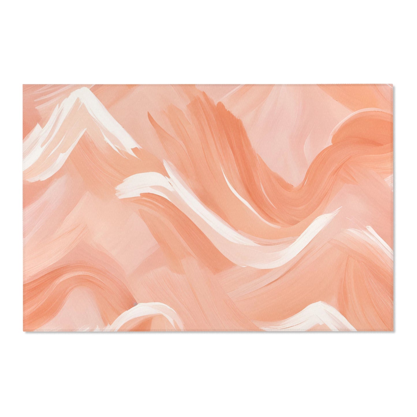 Dusk Brushstrokes Area Rugs