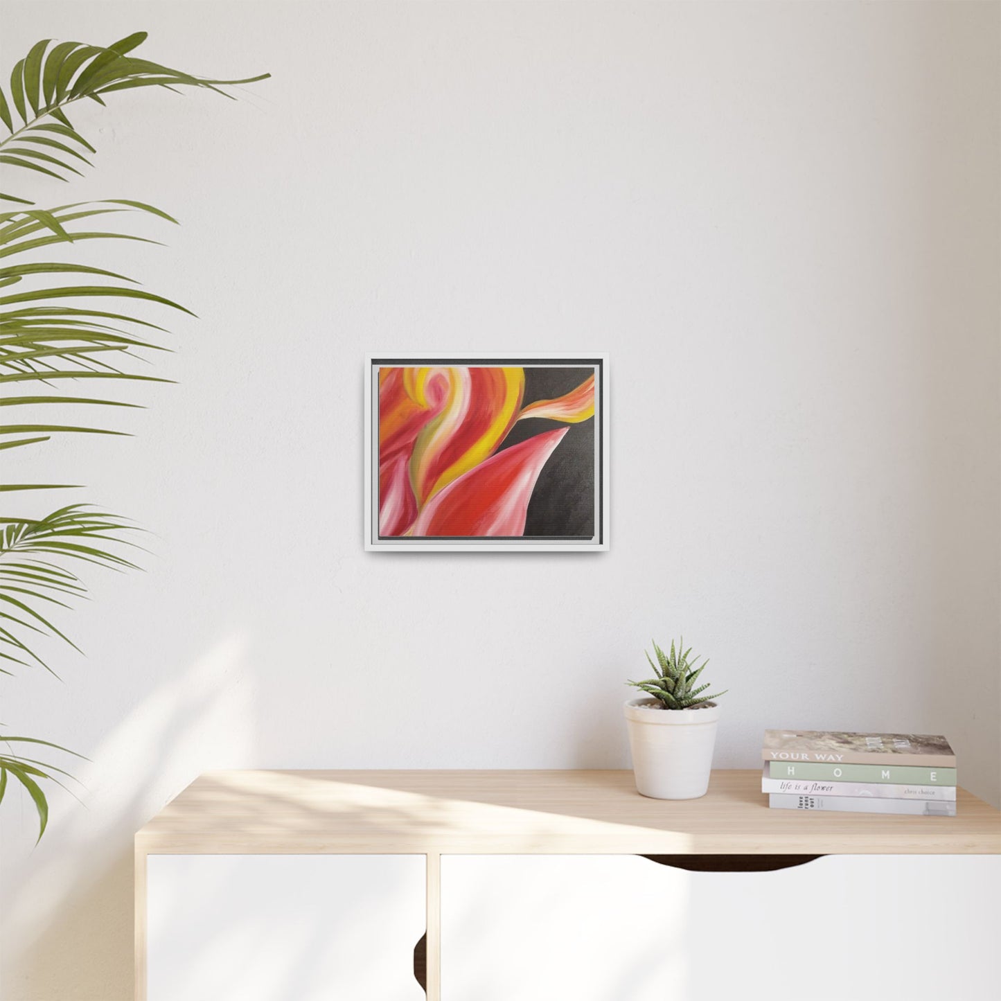 'A Autistic Phoenix' Framed Canvas Art