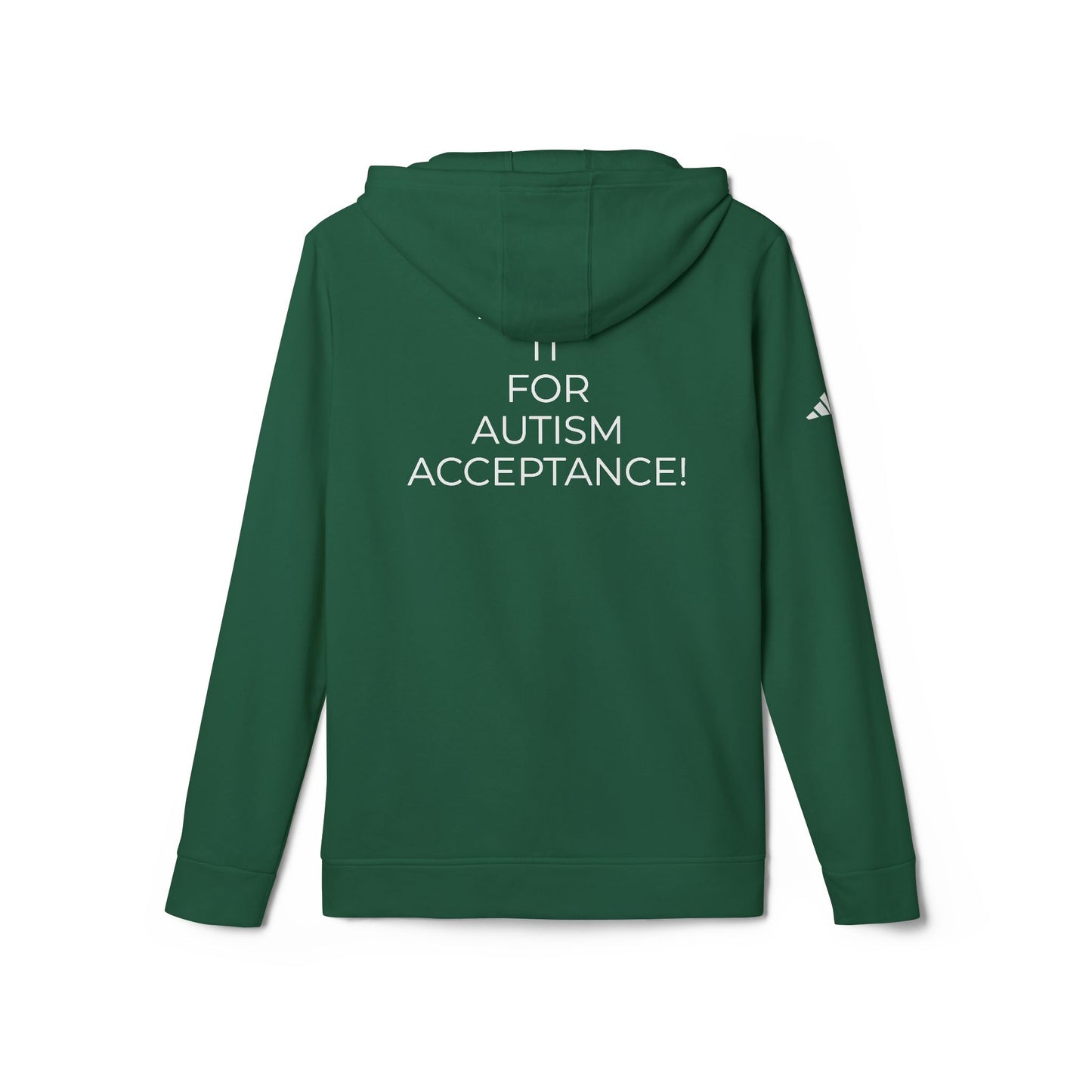 Adidas x Neurodivergent Synergy Unisex Fleece Hoodie - KICKIN’ IT FOR AUTISM ACCEPTANCE!