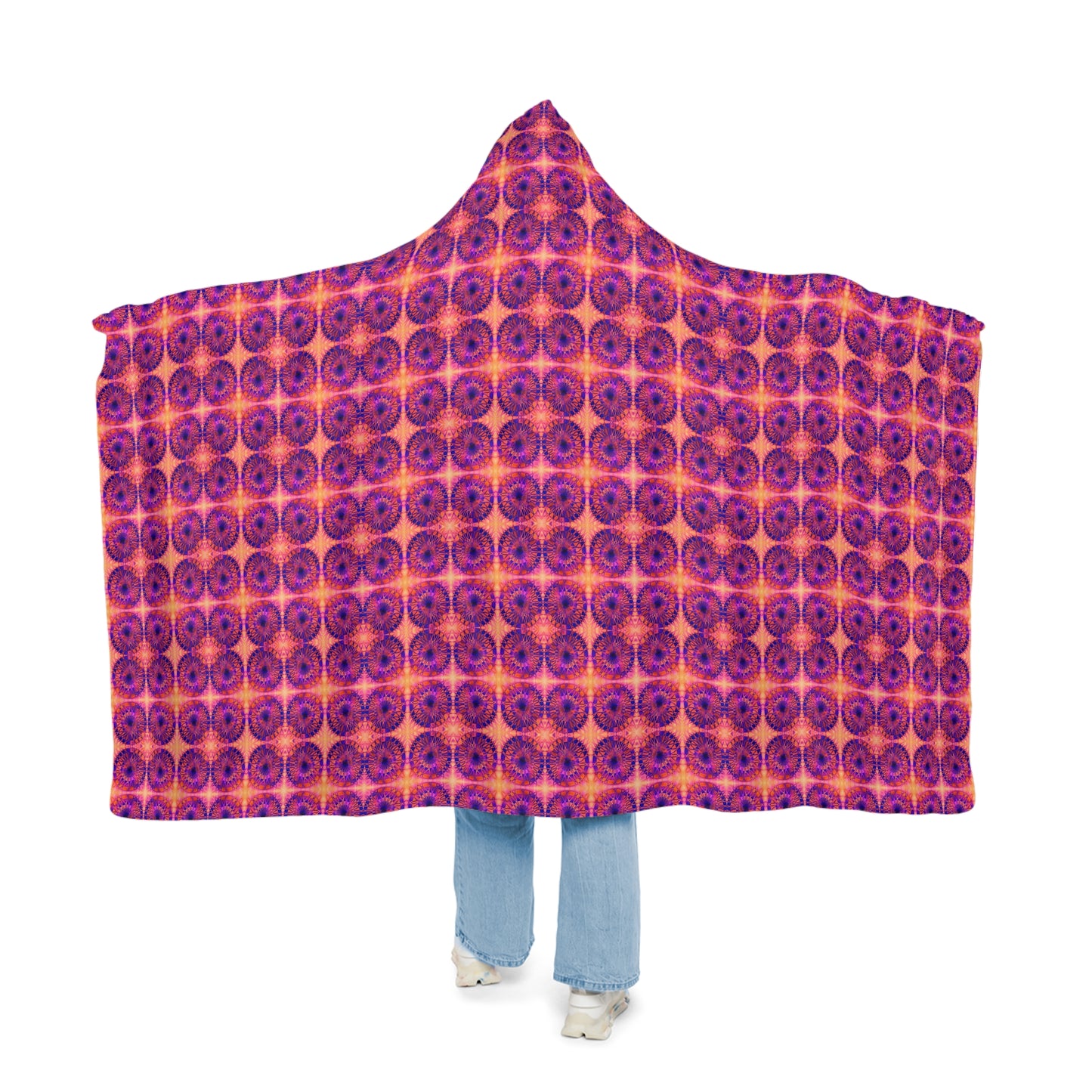 Net Circles by Uta Feinstein Snuggle Blanket