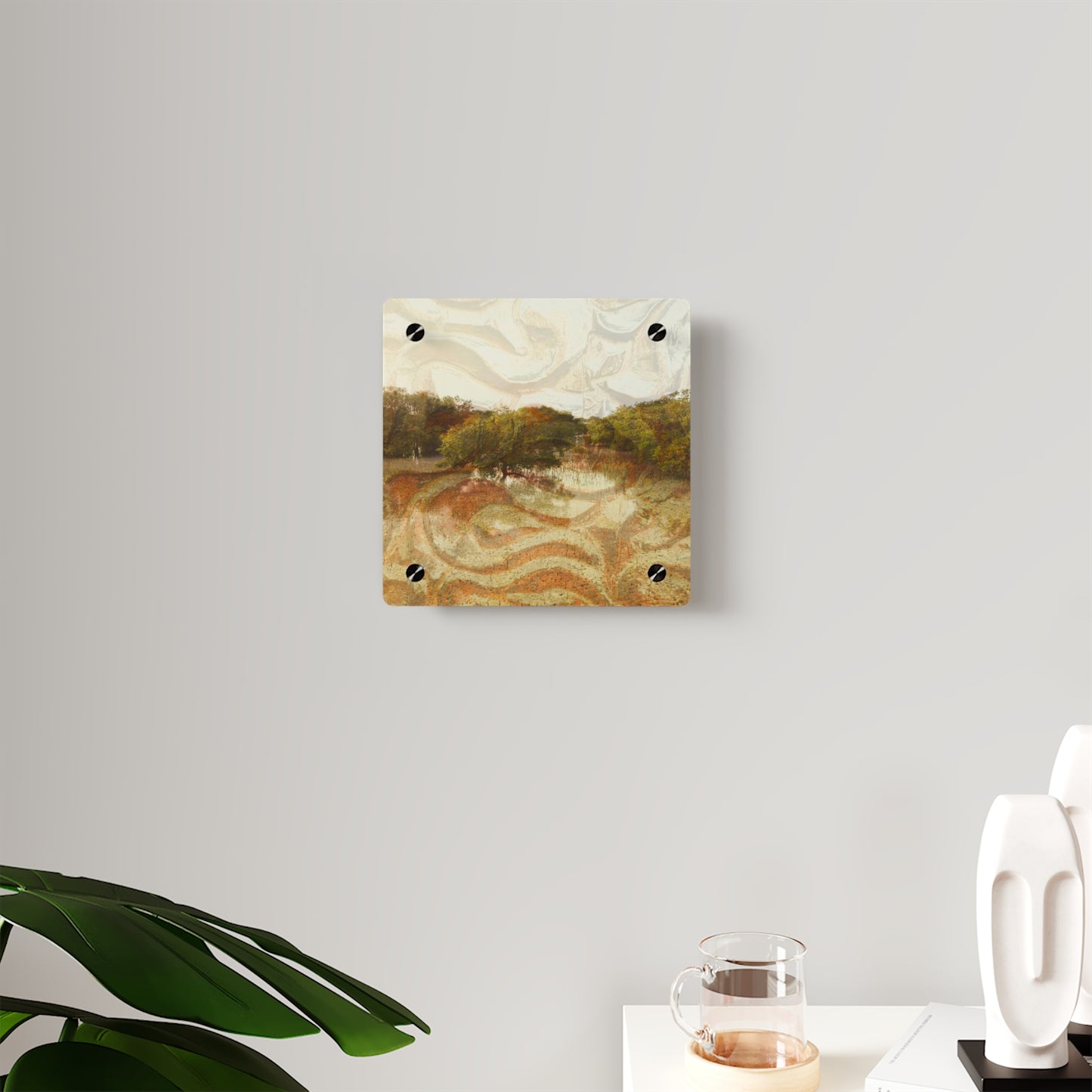 Serene Mangroves Acrylic Wall Art Panels