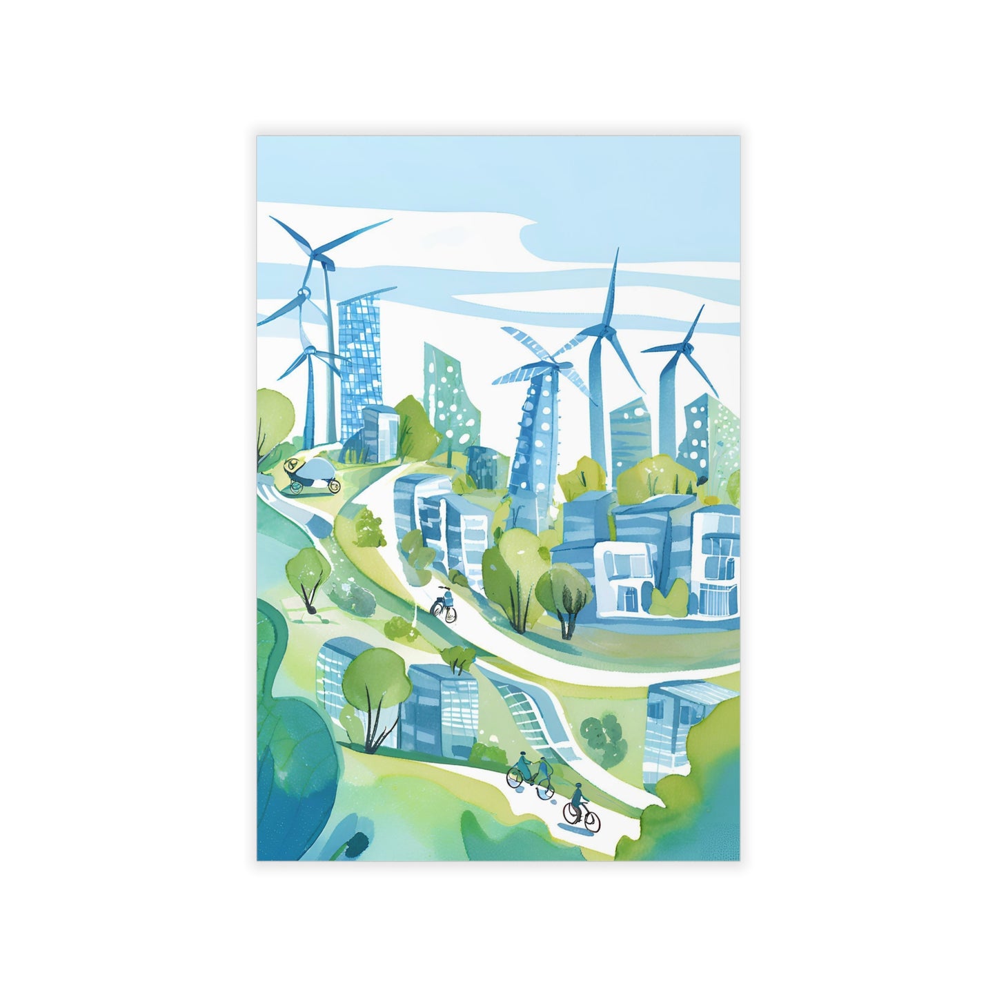 The City Wall Decals