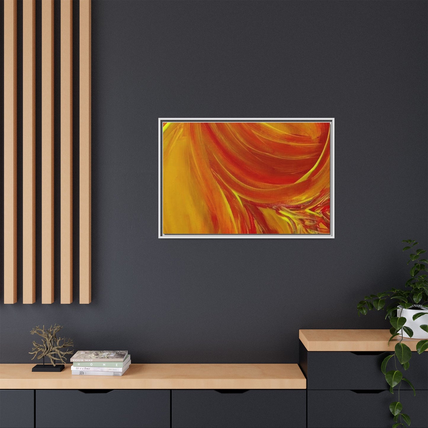 'Autumn' Framed Canvas Art