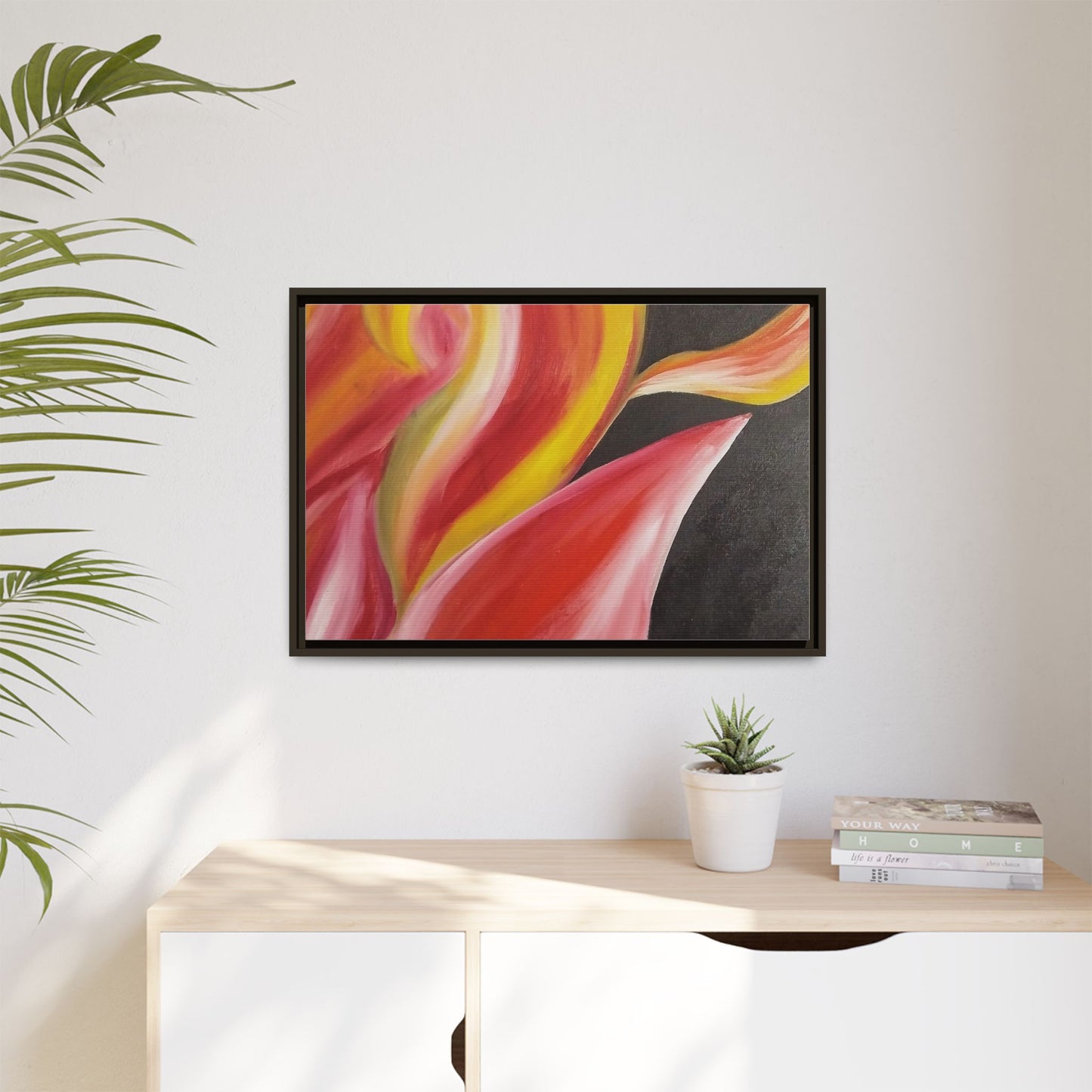 'A Autistic Phoenix' Framed Canvas Art