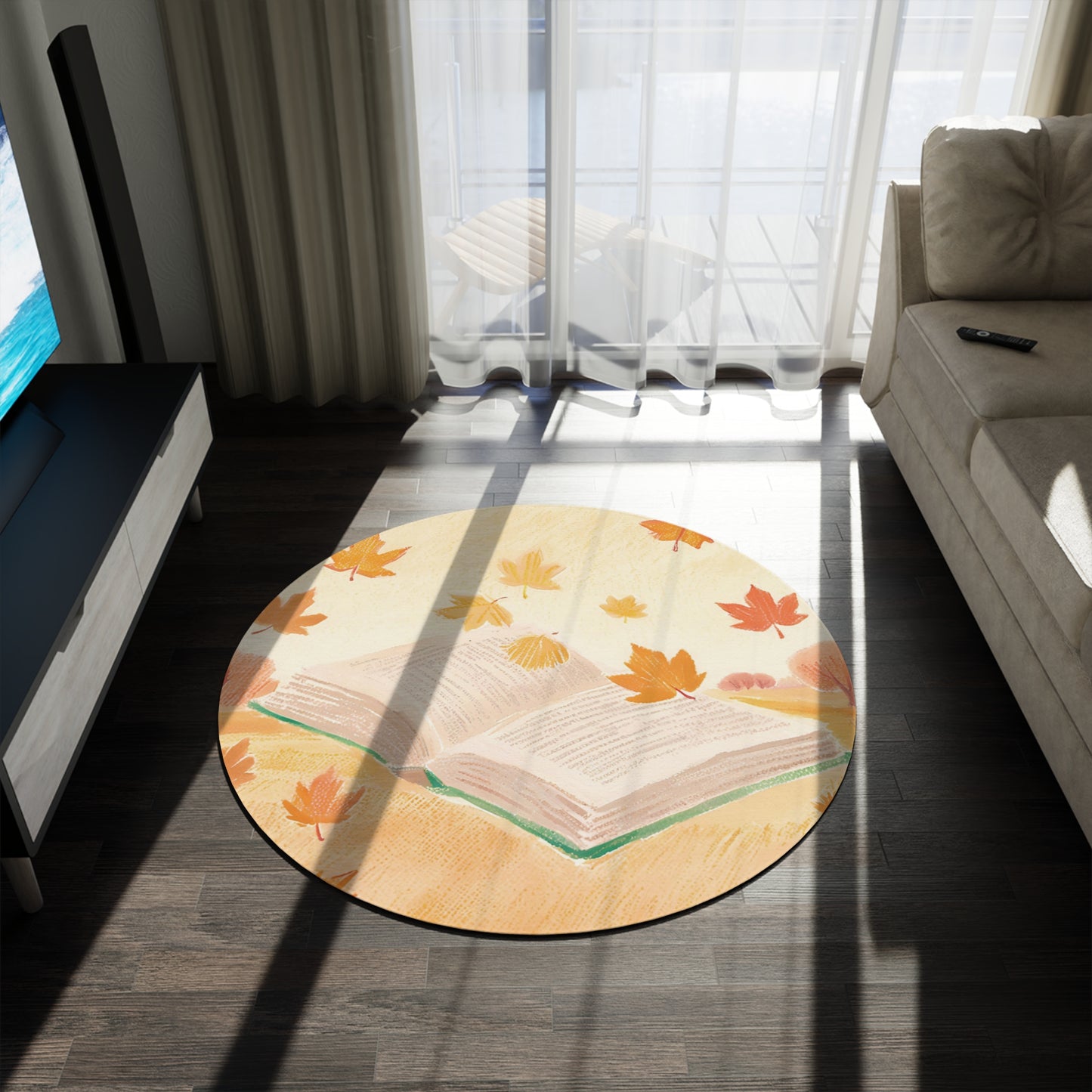 World Book Day Round Rug